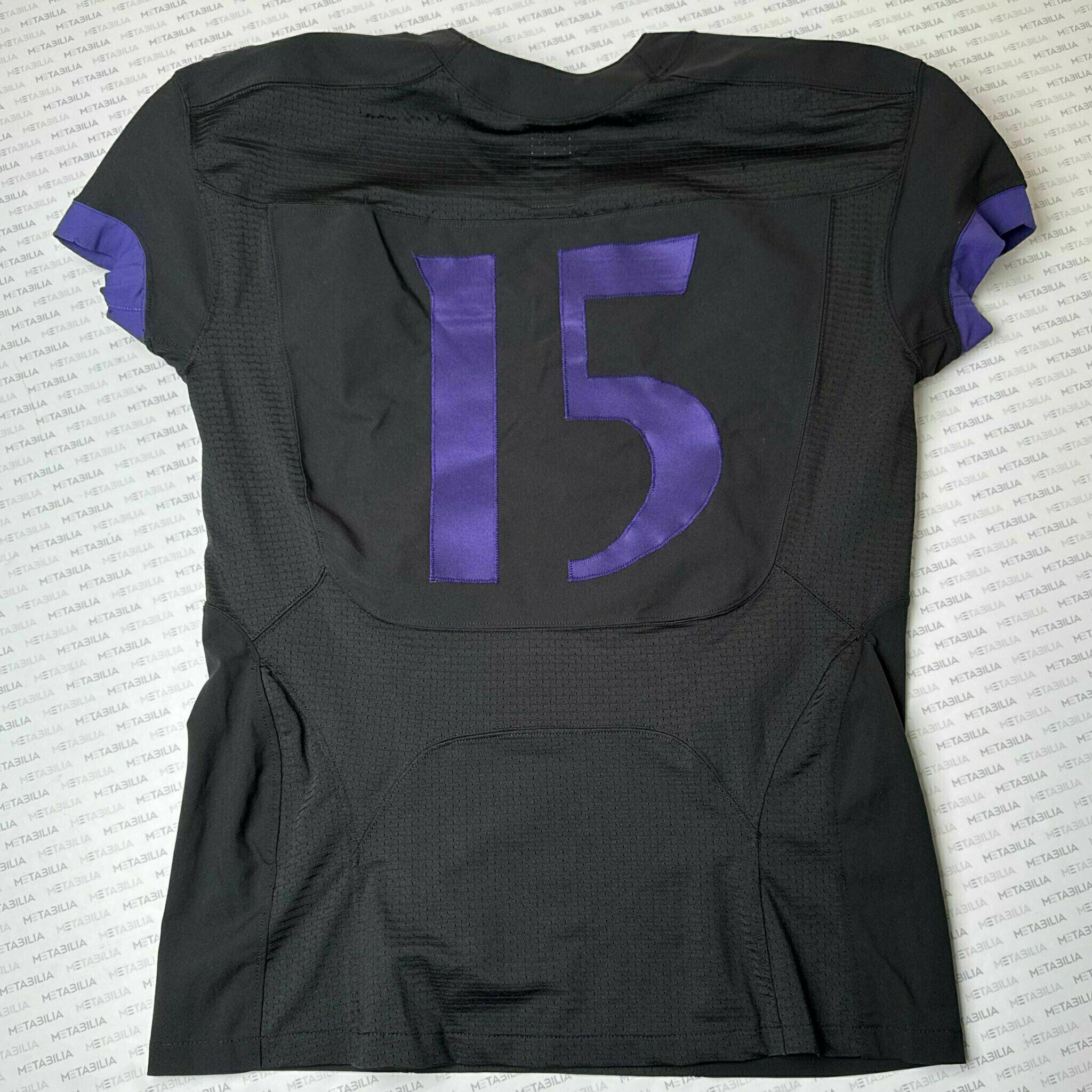 #15 Team-Issued Black Jersey