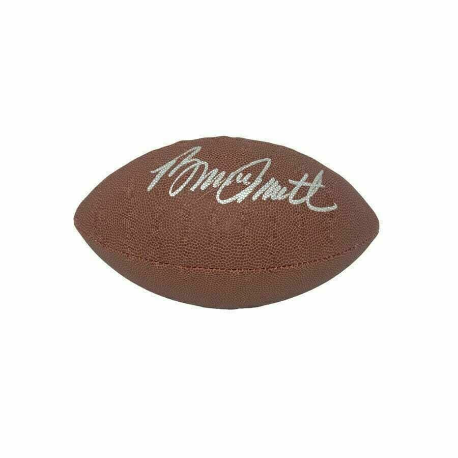 Bruce Smith Signed Wilson Replica Football