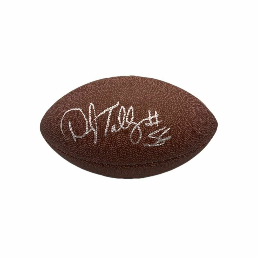 Darryl Talley Signed Wilson Replica Football