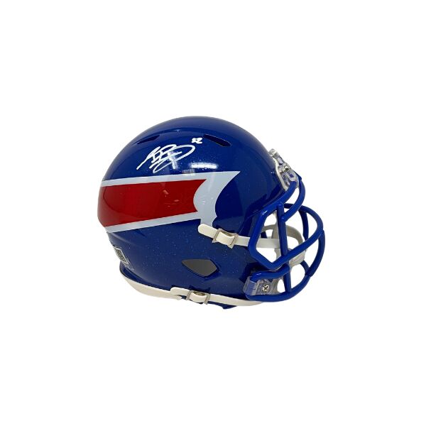 Kaleb Elarms-Orr Signed Buffalo Bills Nickel City Alternate Speed Mini Helmet