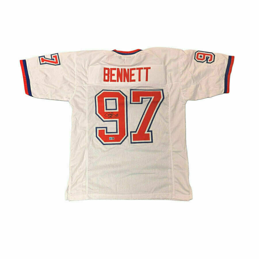 Cornelius Bennett Signed Pro-Style American Pro Bowl Football Jersey