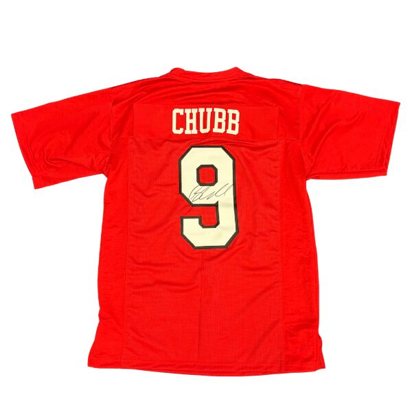 Bradley Chubb Signed Pro-Style Red College Football Jersey