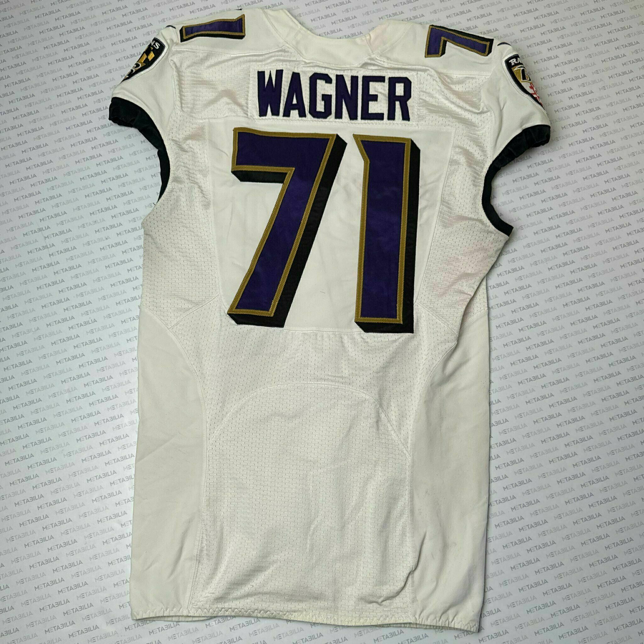#71 Ricky Wagner Team-Issued White Jersey