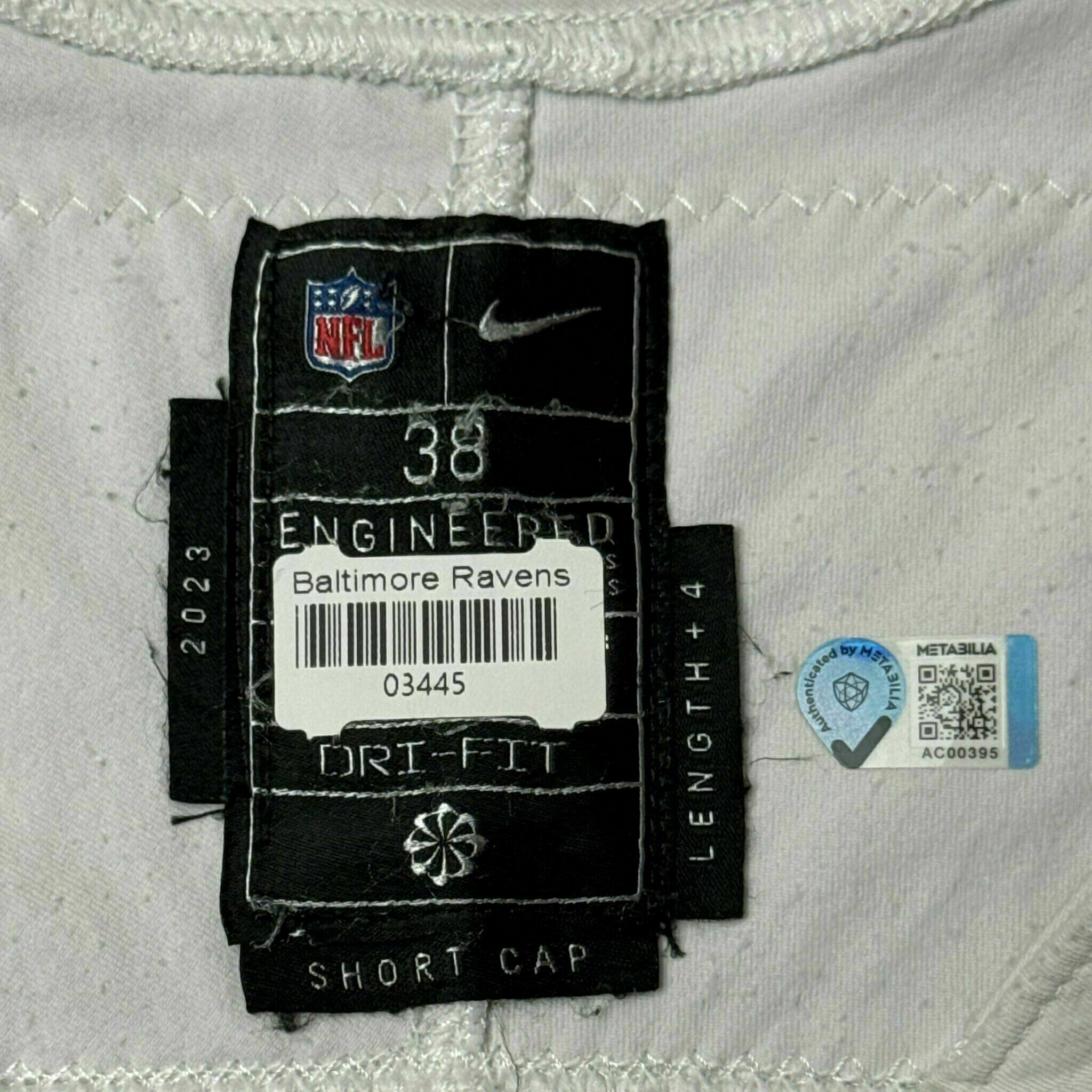 #17 Kyu Blu Kelly Team-Issued White Jersey