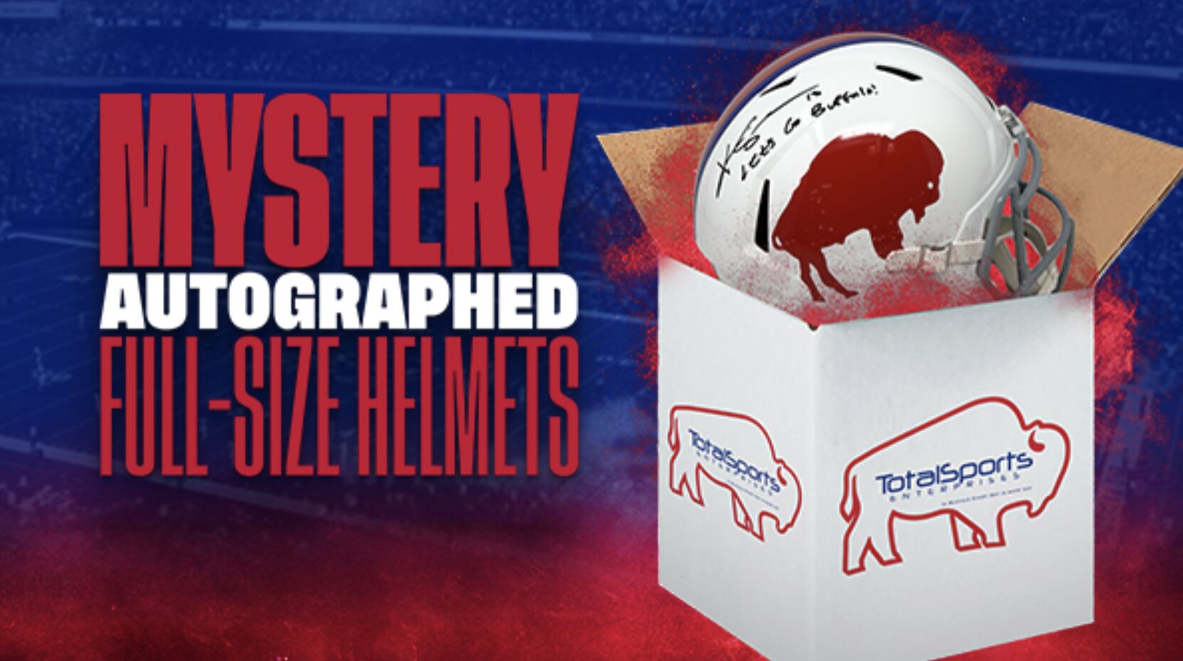 Mystery Buffalo Bills Full Size Helmet