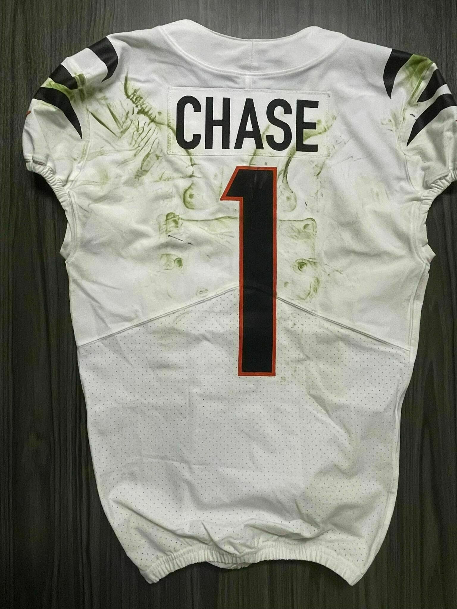 CHASE Game-Worn Jersey vs Ravens