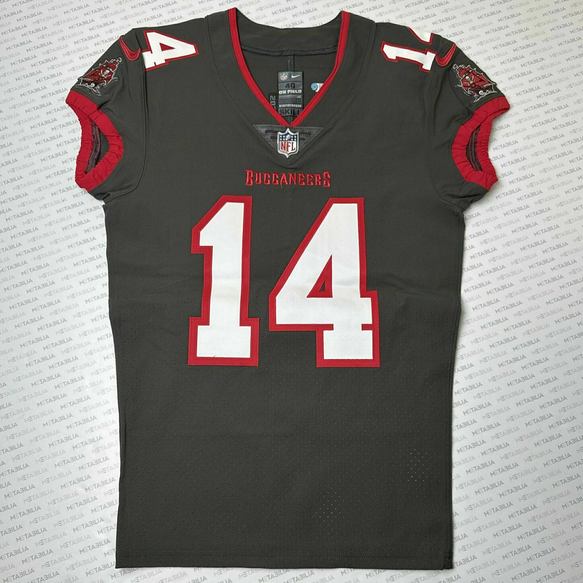 #14 Chris Godwin Jr. Game-Issued Jersey - Pewter