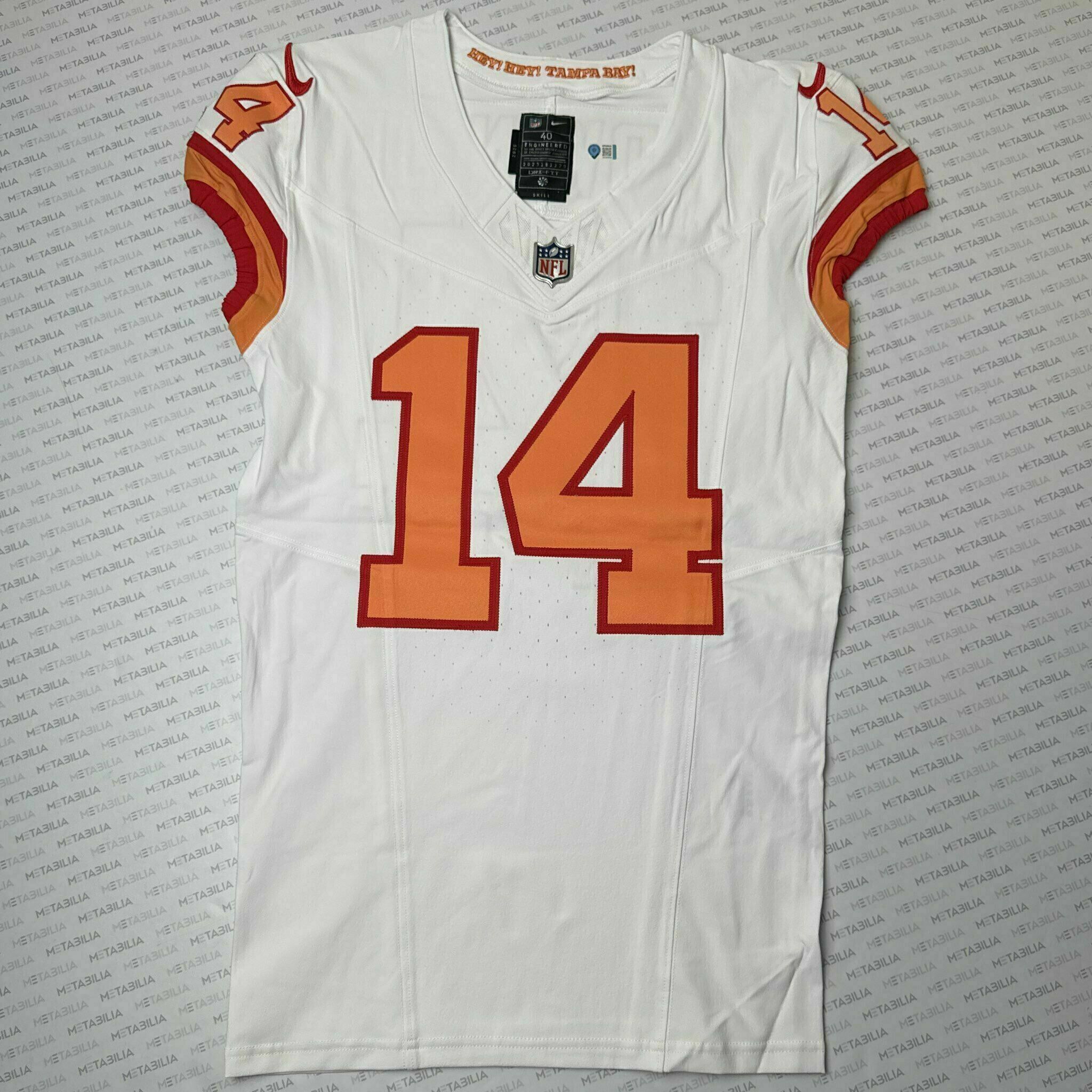 #14 Chris Godwin Jr. Game-Issued Jersey - 1976 White