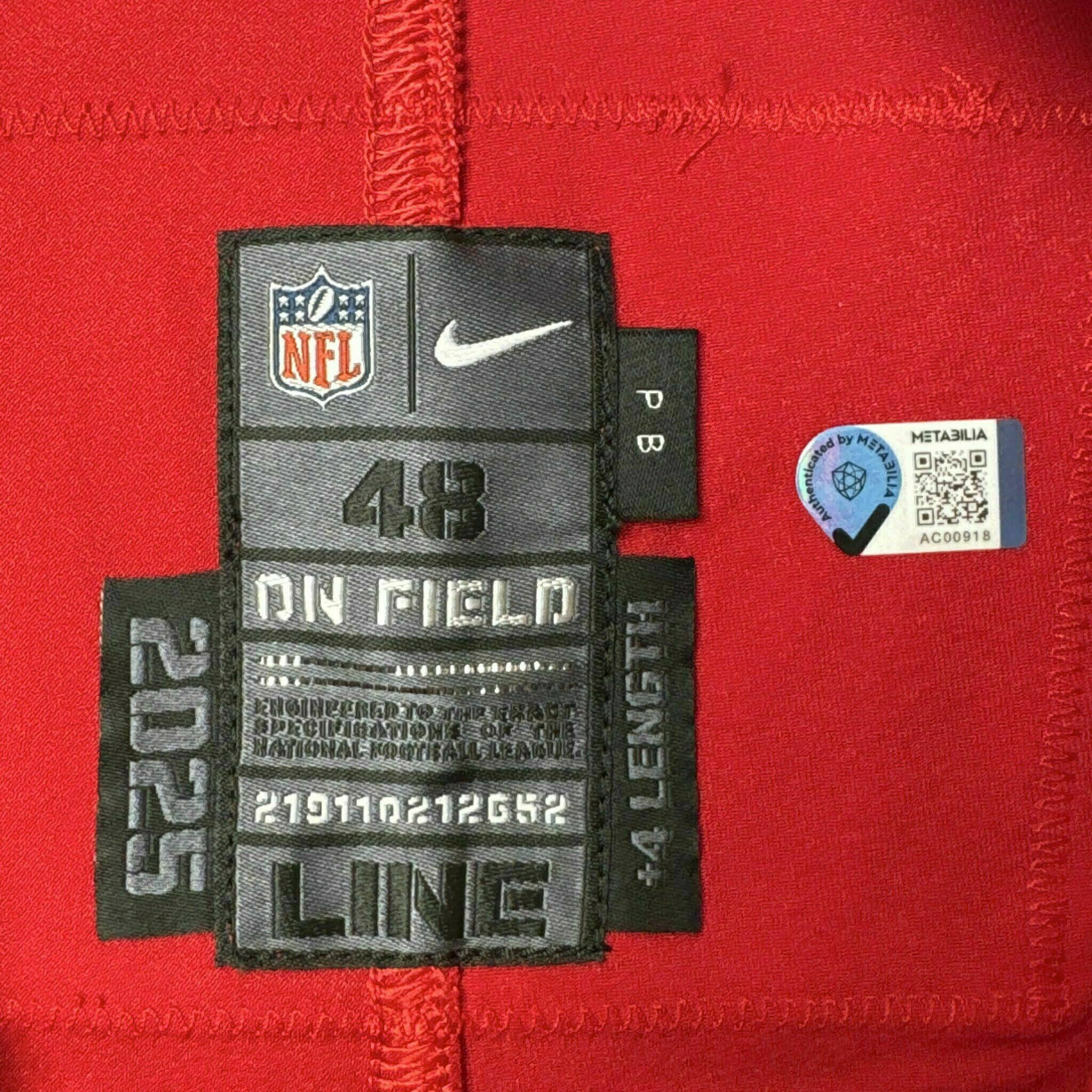 #50 Vita Vea Game-Issued Jersey - red