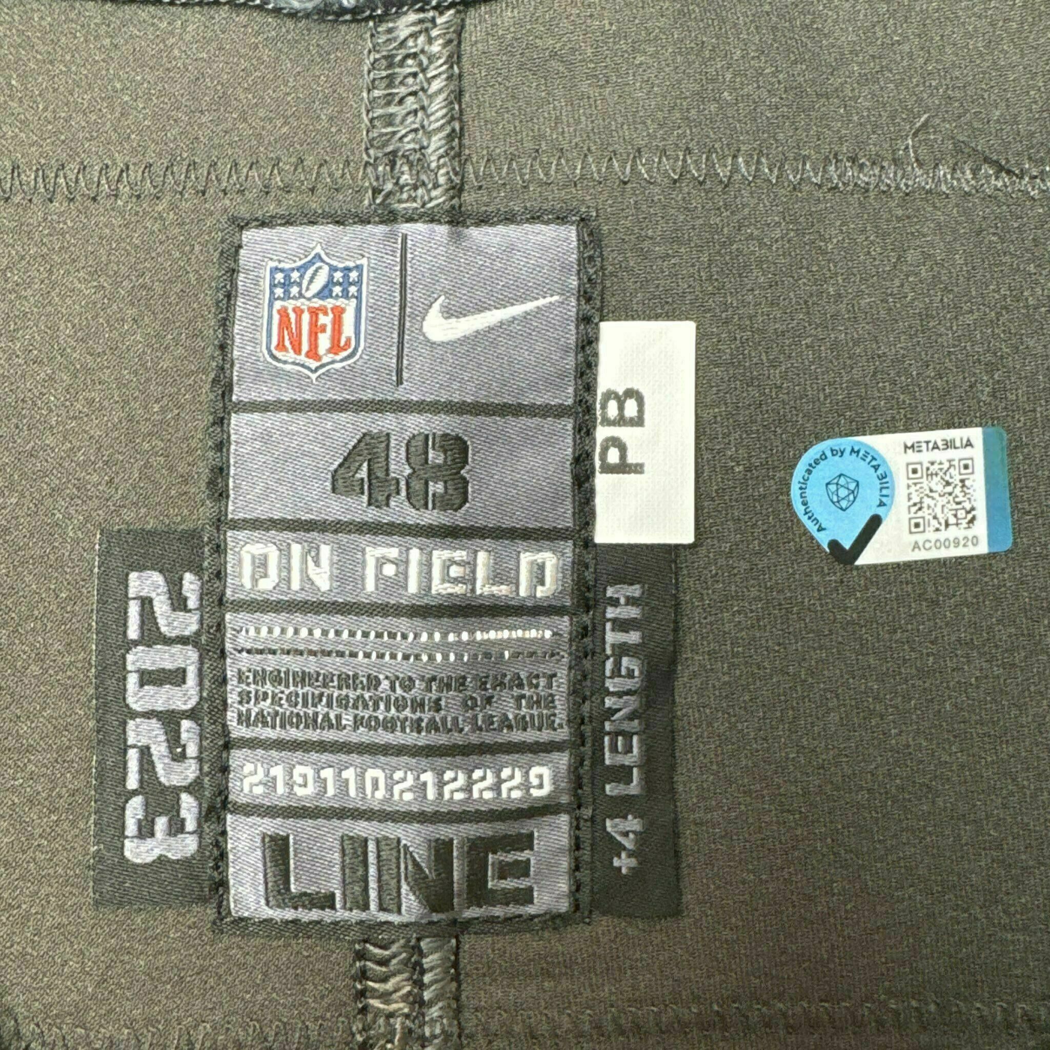 #50 Vita Vea Game-Issued Jersey - Pewter