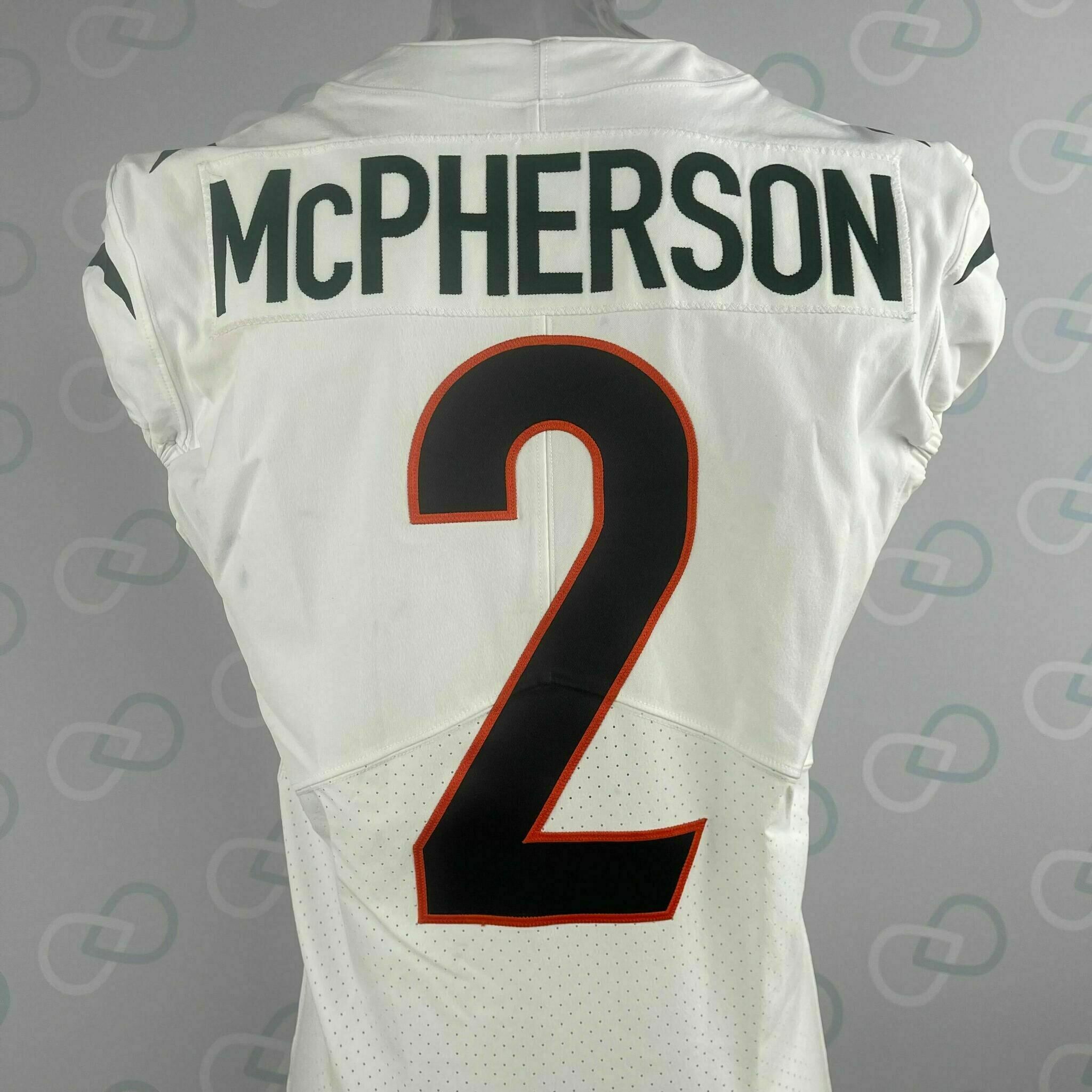 #2 McPherson Game-Worn Jersey vs Saints