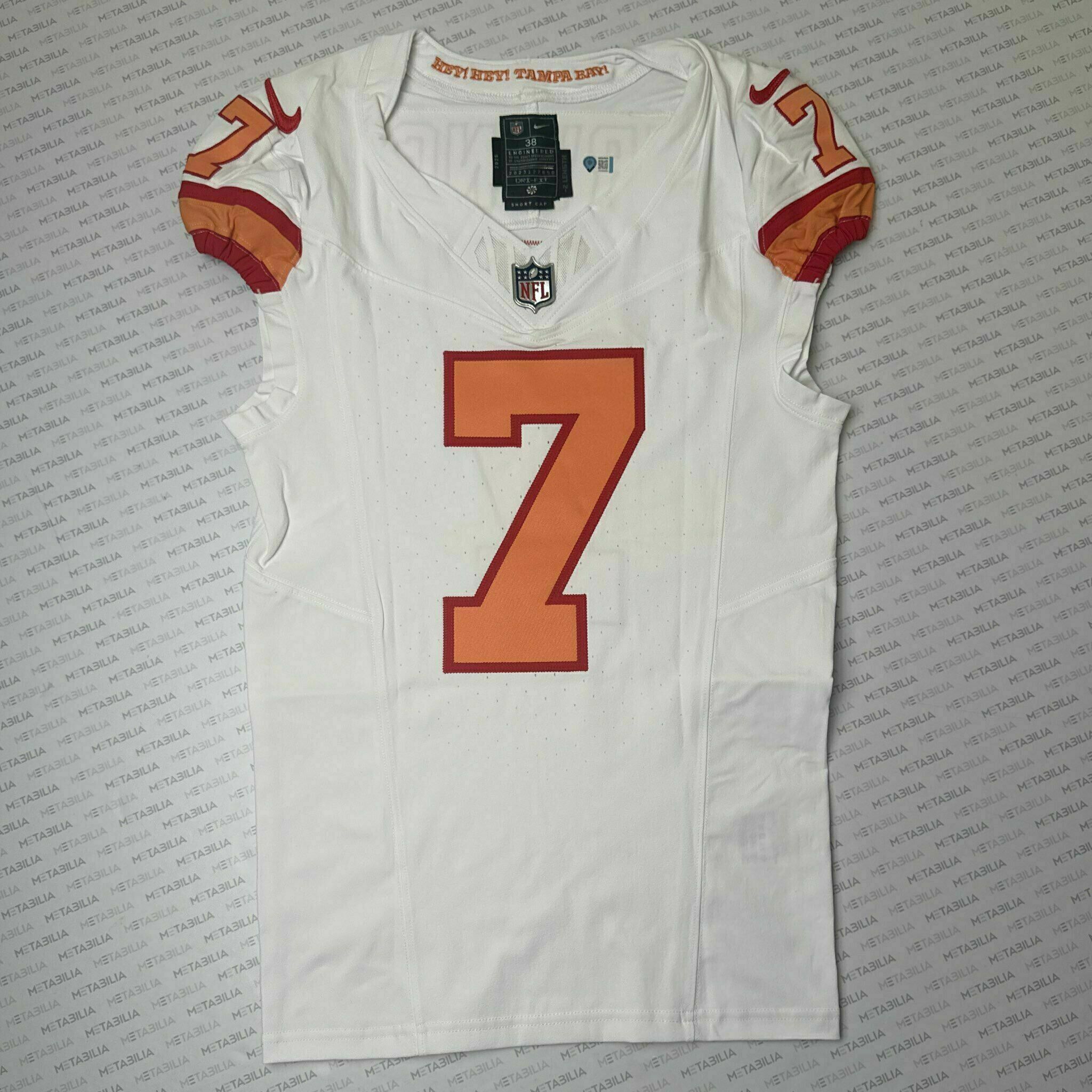 #7 Bucky Irving Game-Issued Jersey - 1976 White