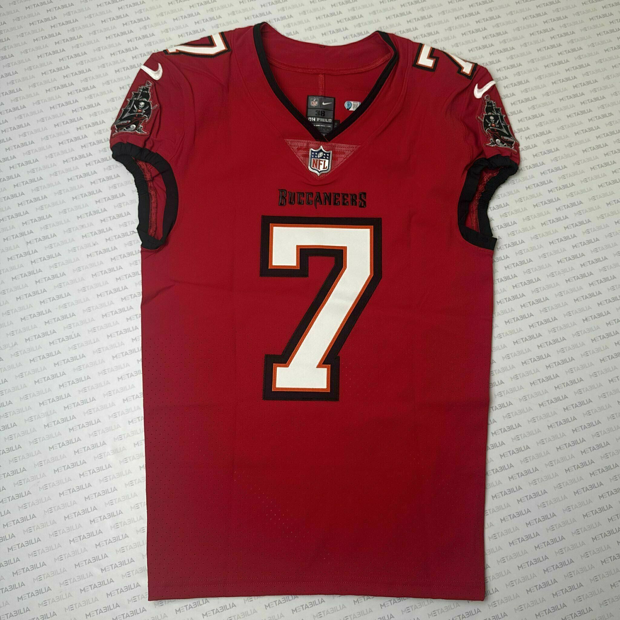 #7 Bucky Irving Game-Issued Jersey - Red