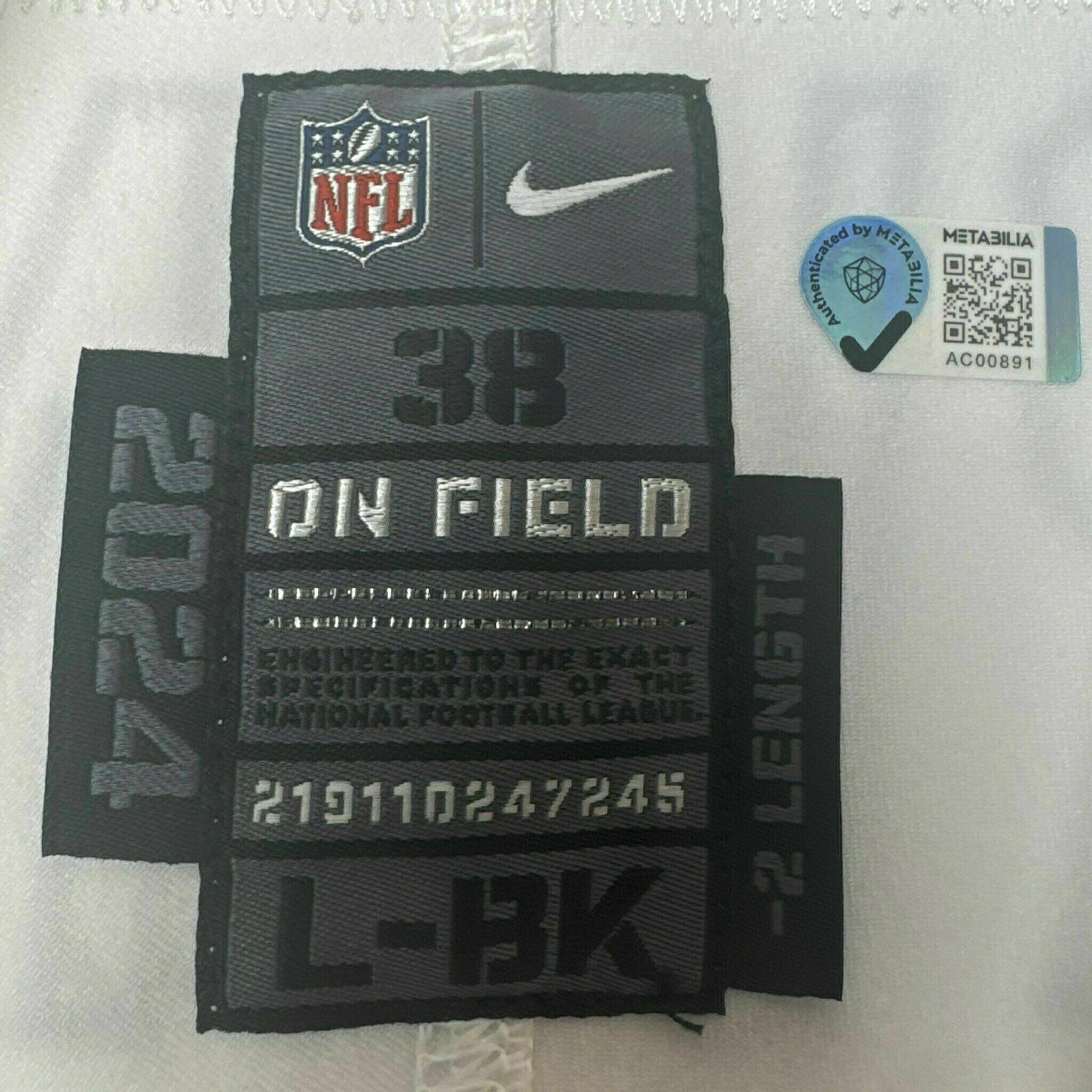 #7 Bucky Irving Game-Issued Jersey - White