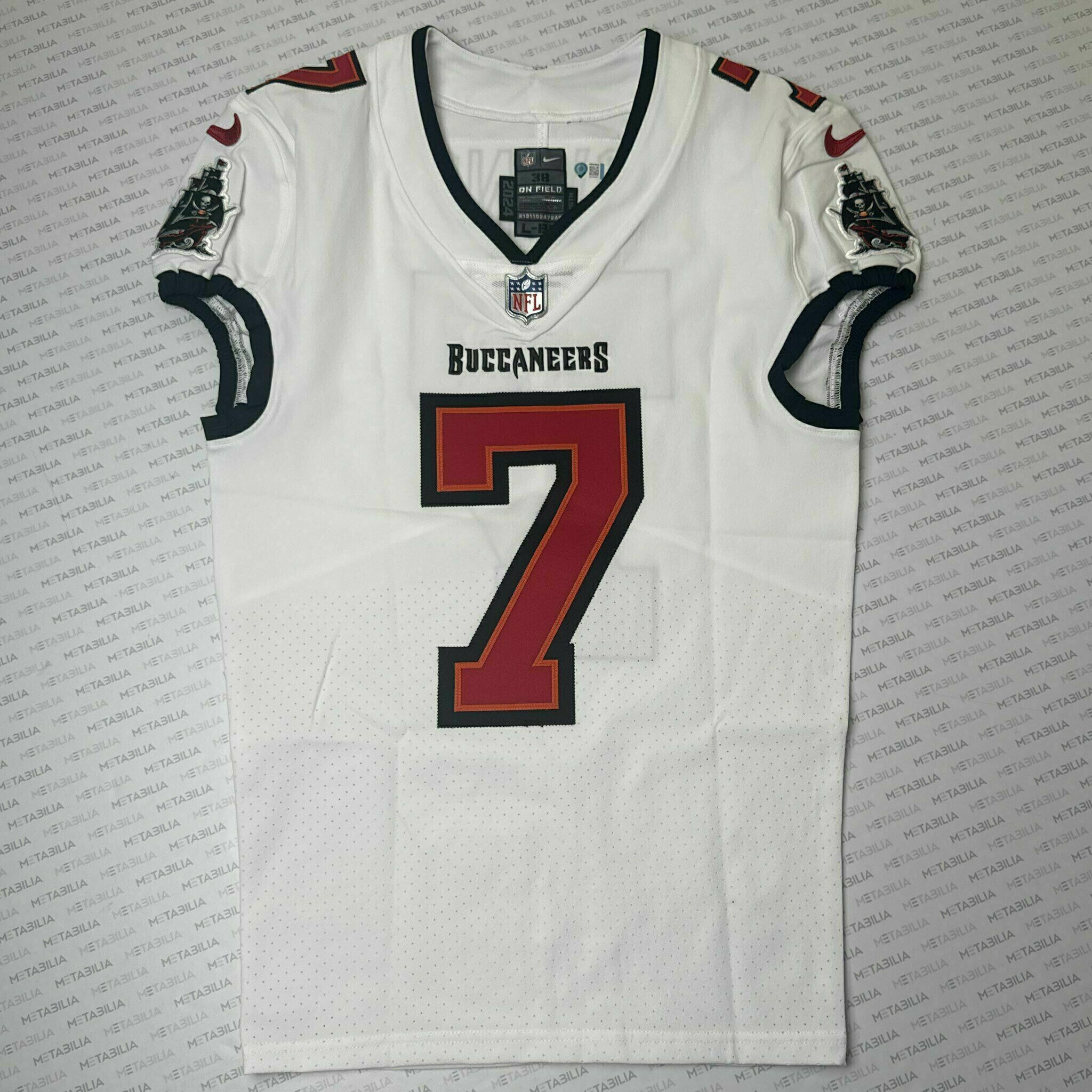 #7 Bucky Irving Game-Issued Jersey - White
