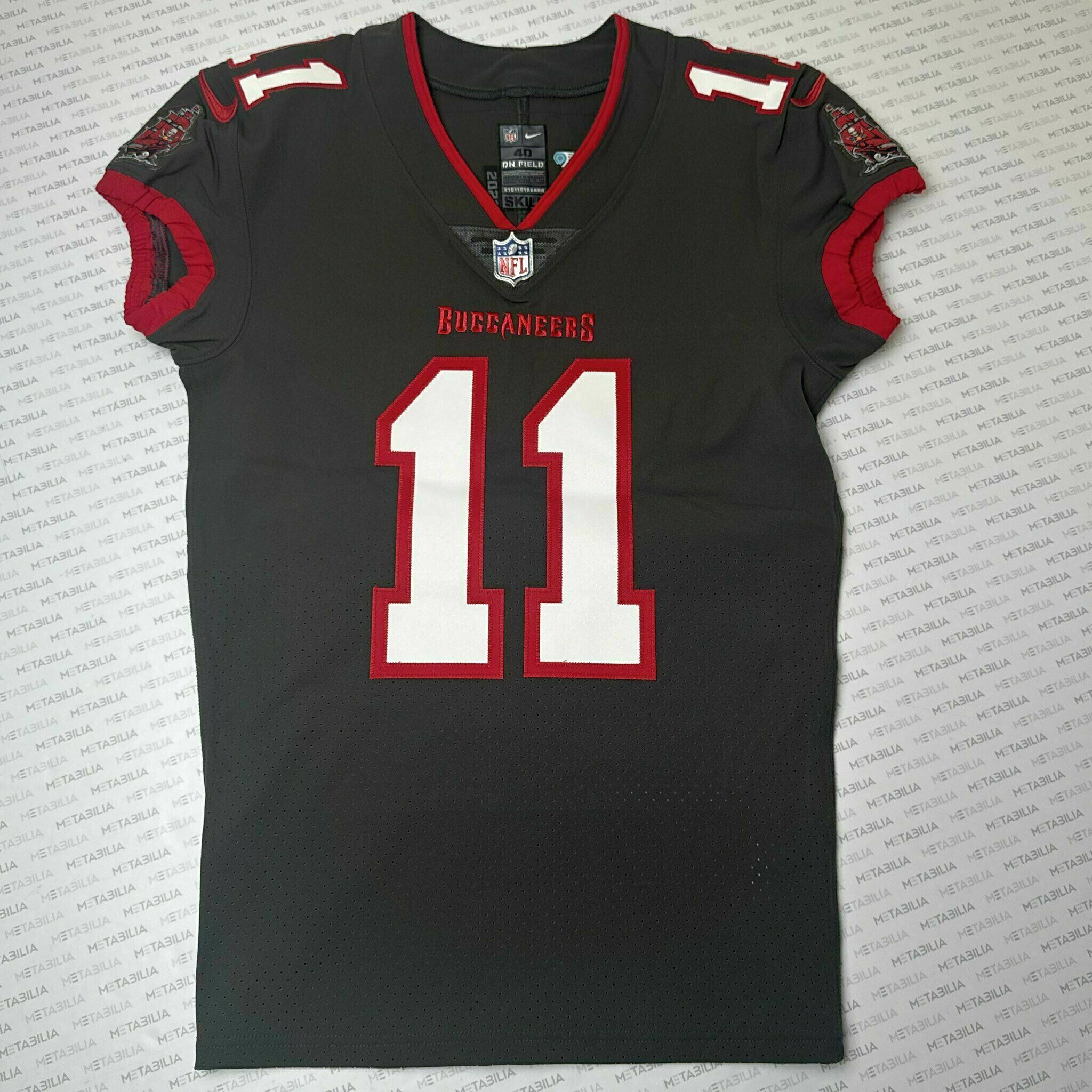 #11 Jalen McMillan Game-Issued Jersey - Pewter