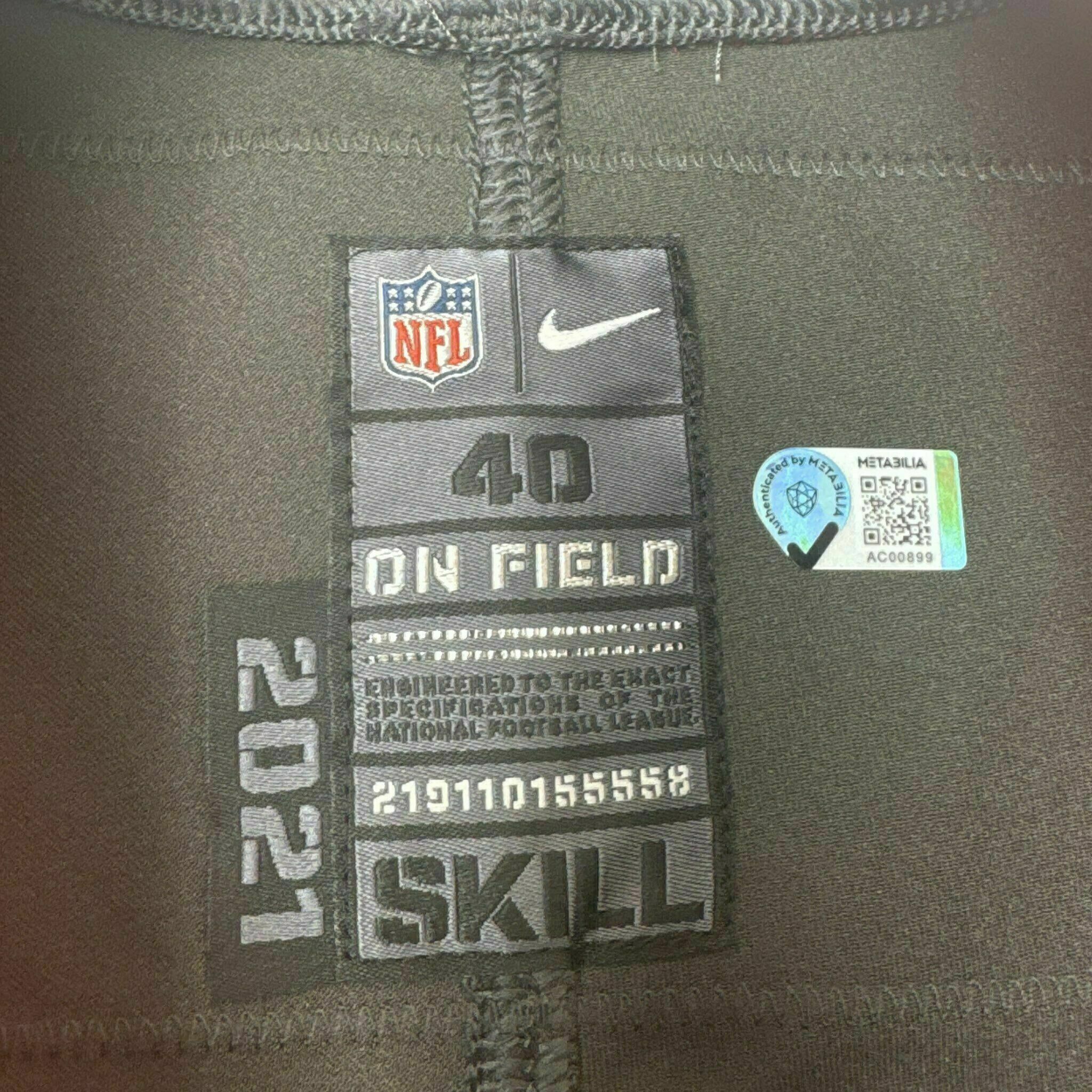 #11 Jalen McMillan Game-Issued Jersey - Pewter