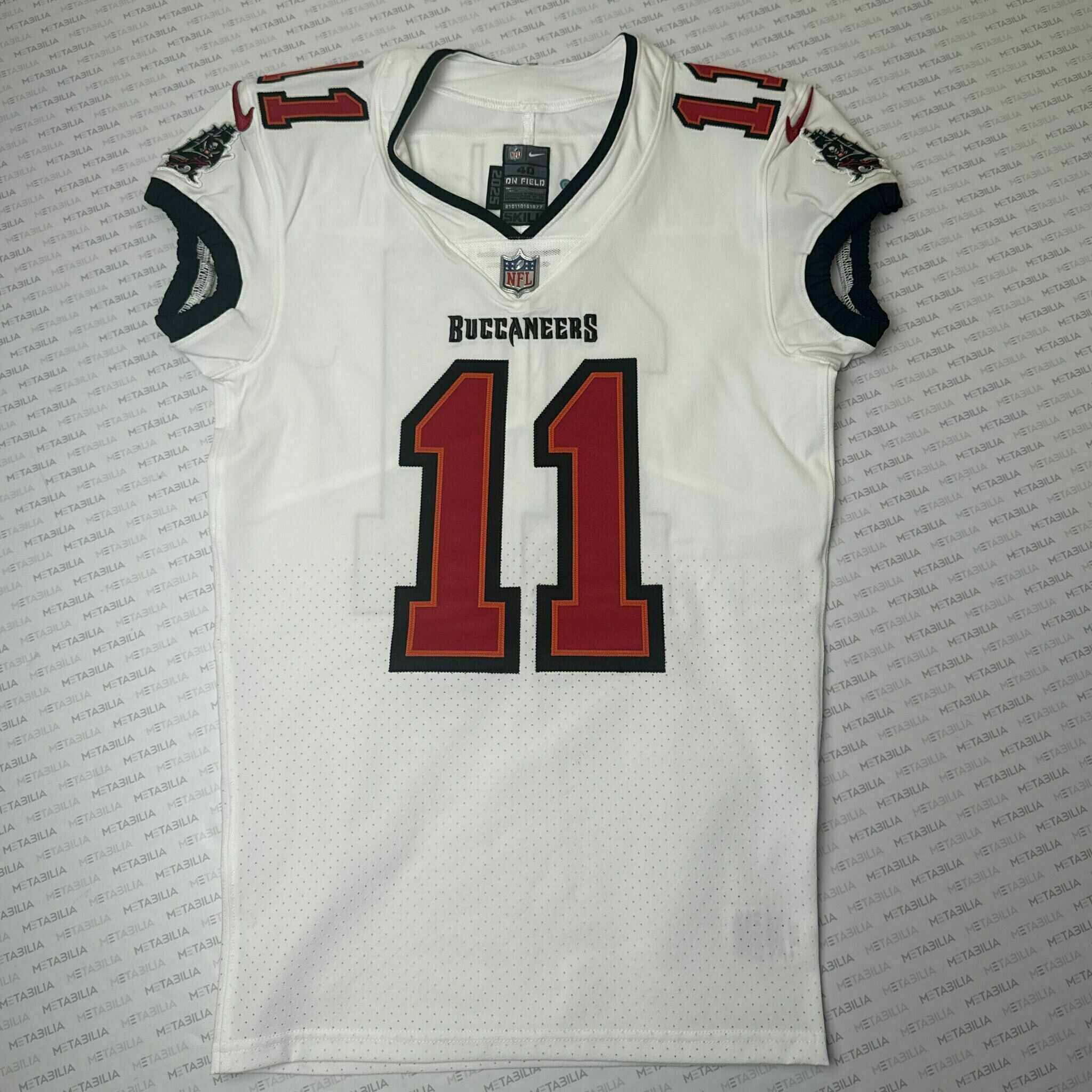 #11 Jalen McMillan Game-Issued Jersey - White
