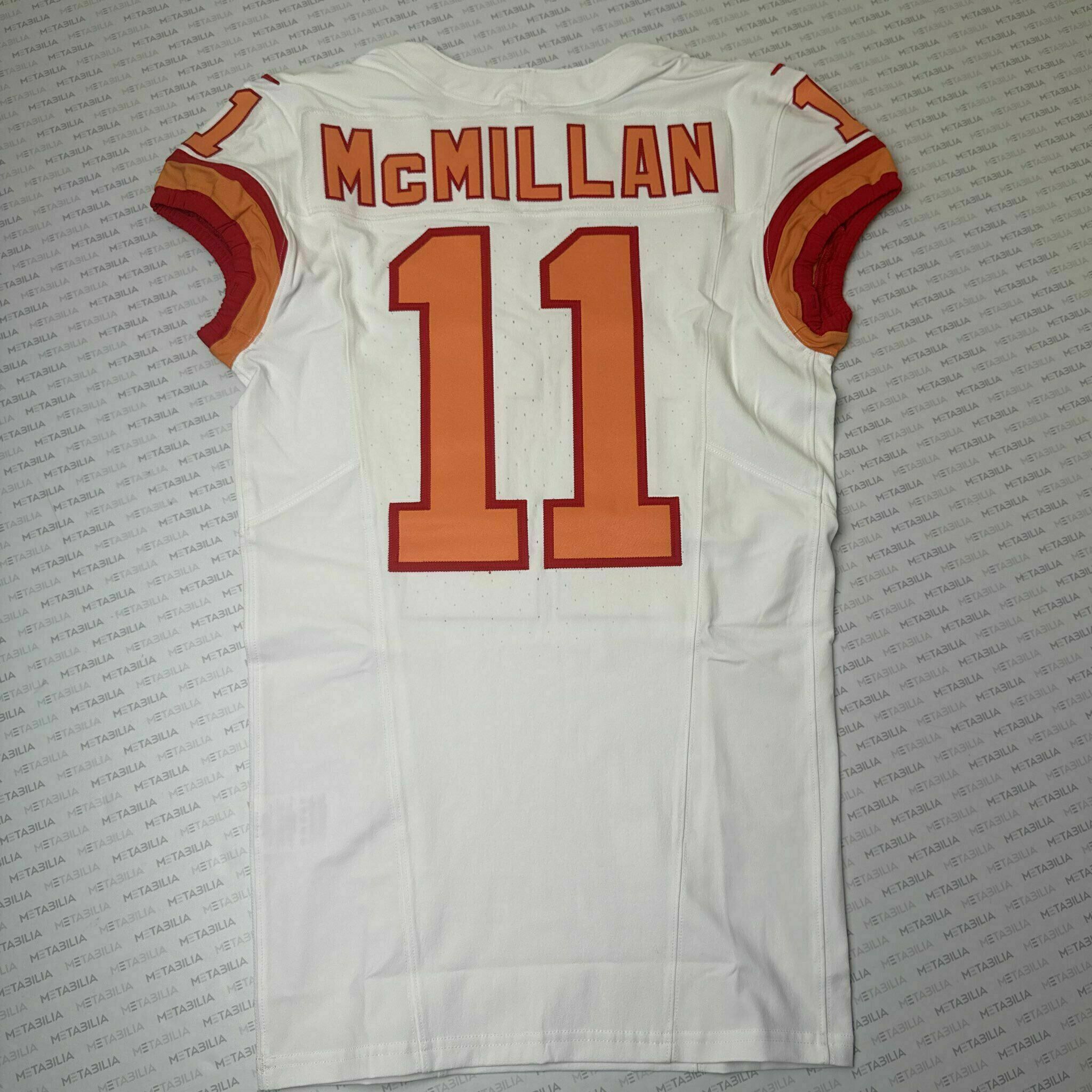 #11 Jalen McMillan Game-Issued Jersey - 1976 White