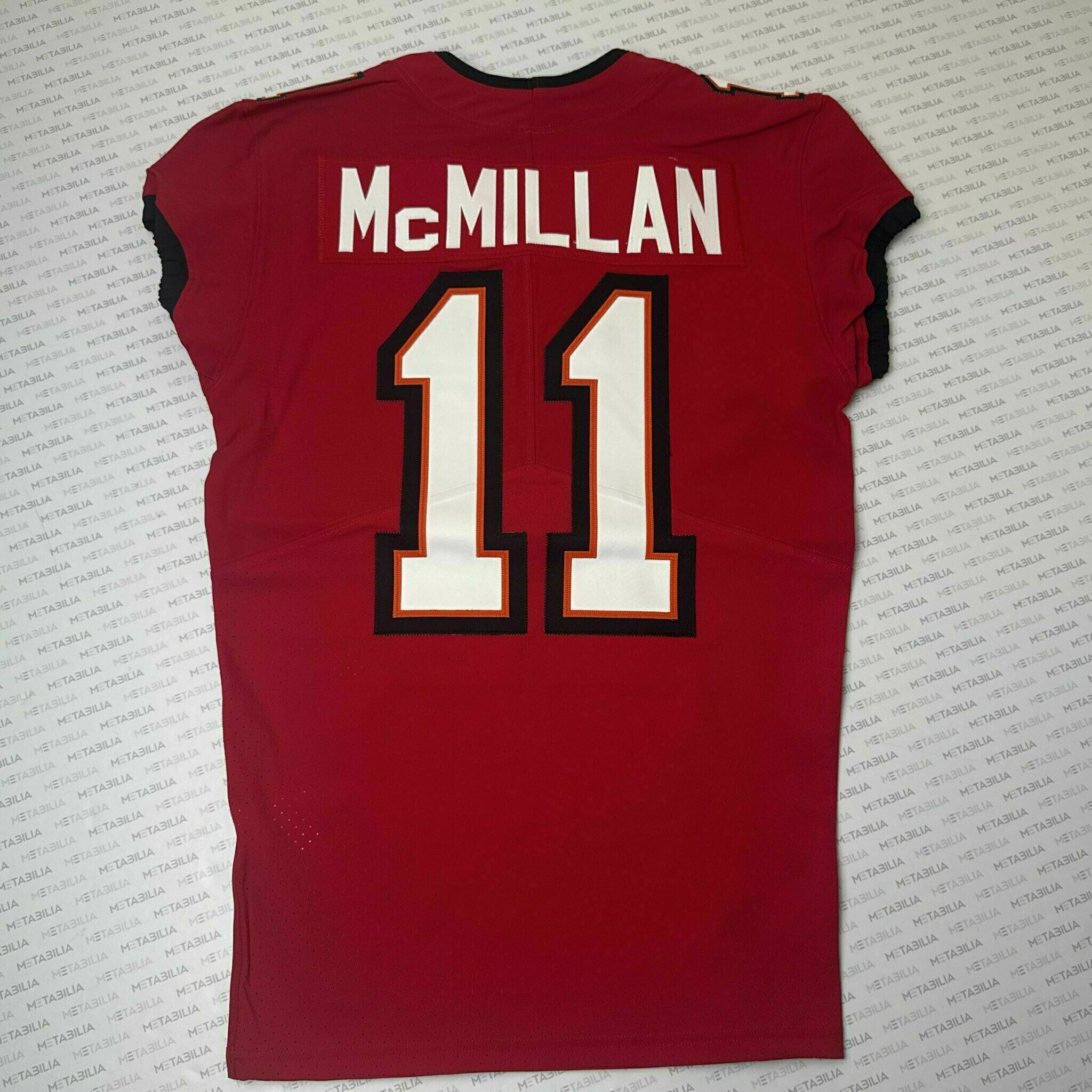 #11 Jalen McMillan Game-Issued Jersey - Red