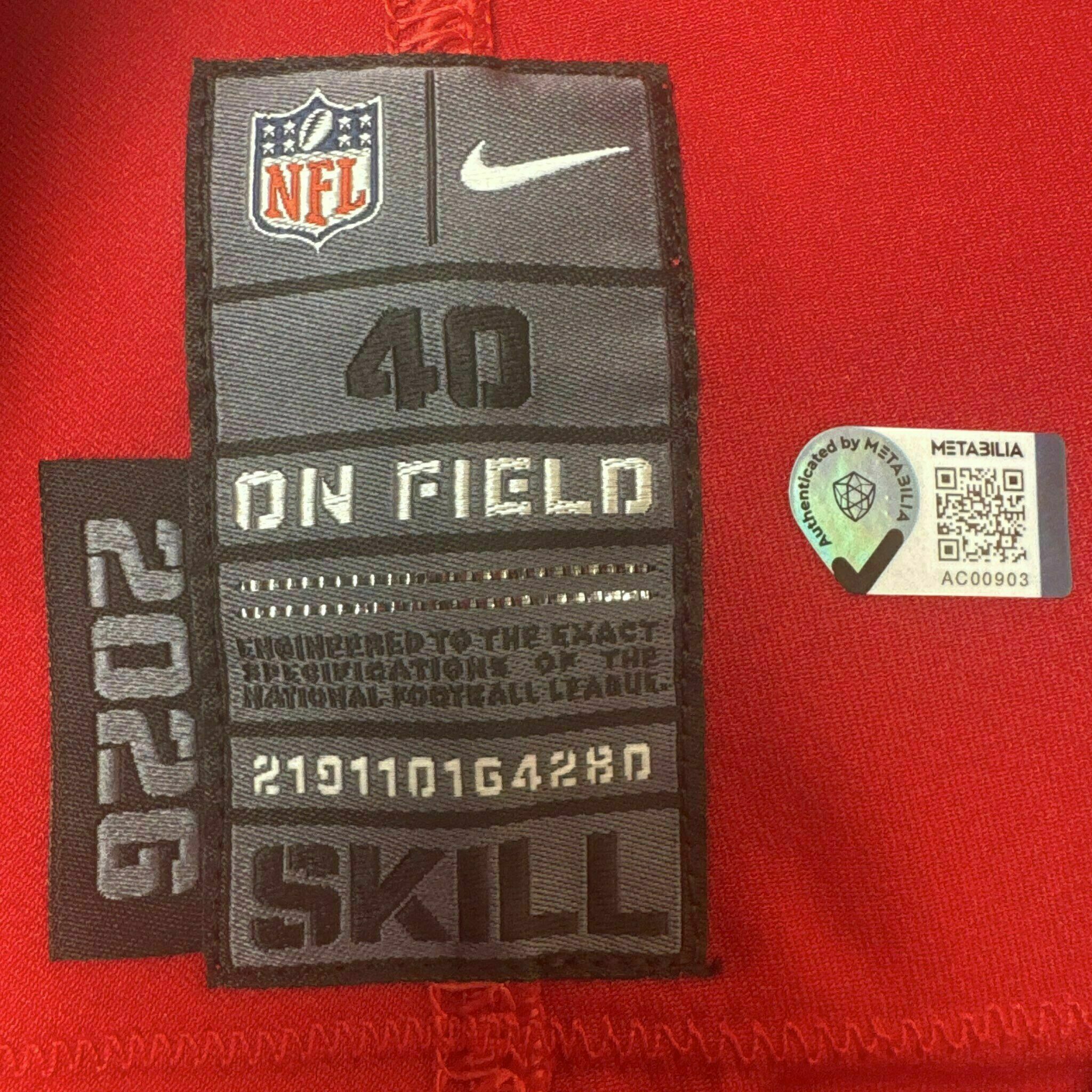#11 Jalen McMillan Game-Issued Jersey - Red
