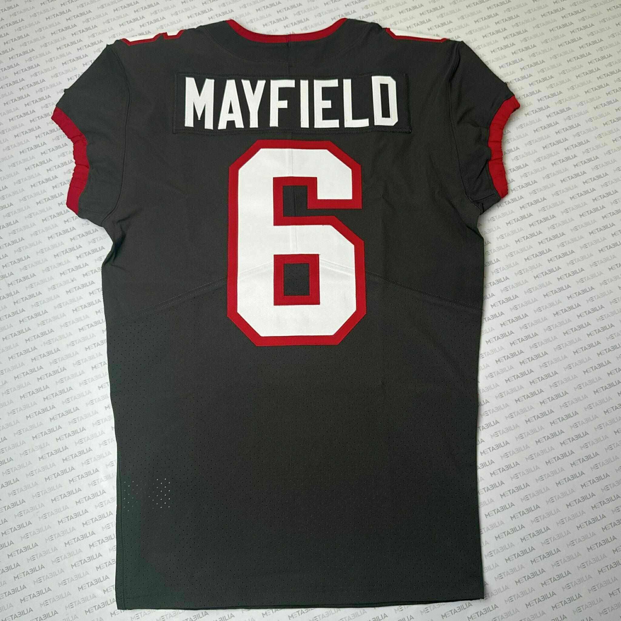 #6 Baker Mayfield Game-Issued Jersey - Pewter