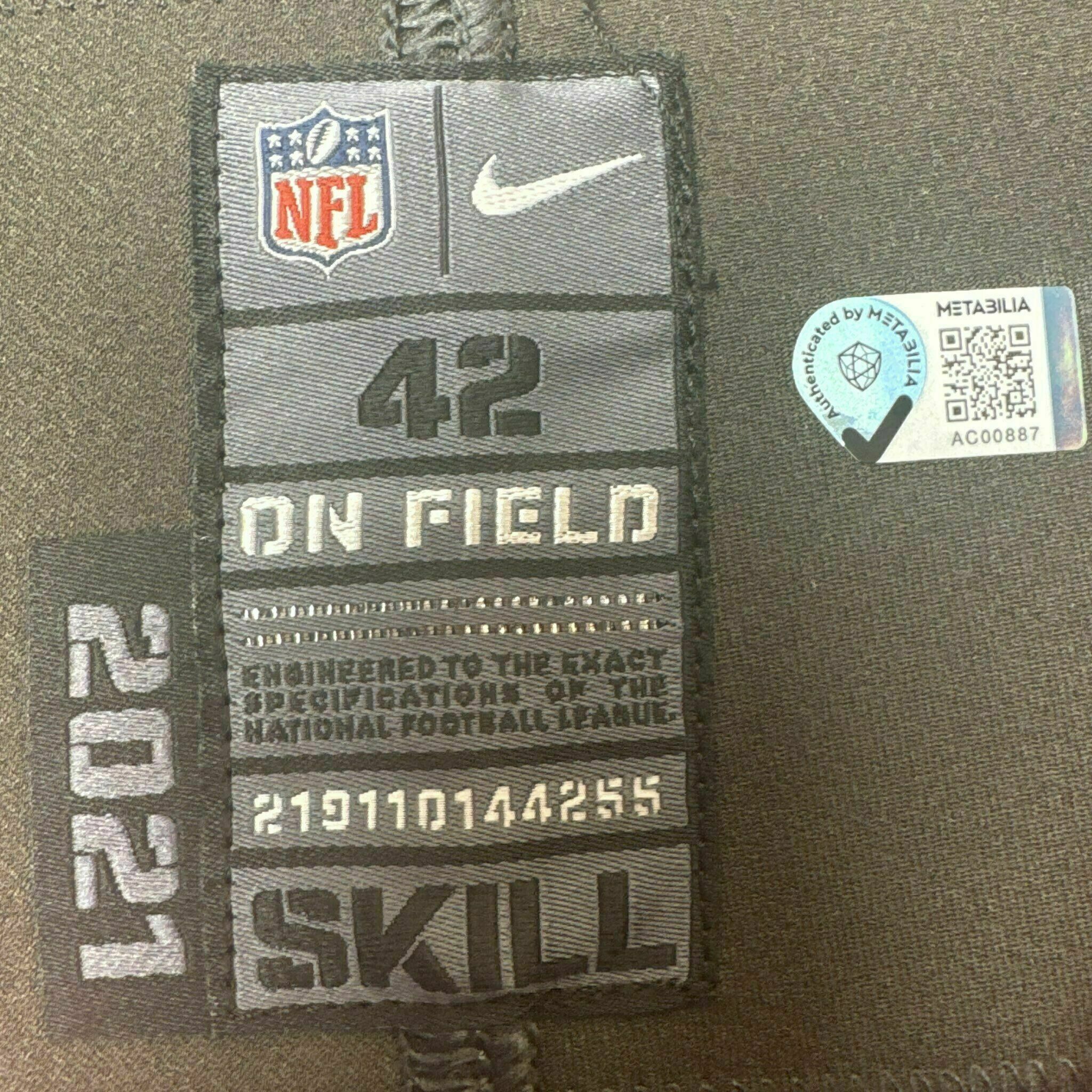#6 Baker Mayfield Game-Issued Jersey - Pewter