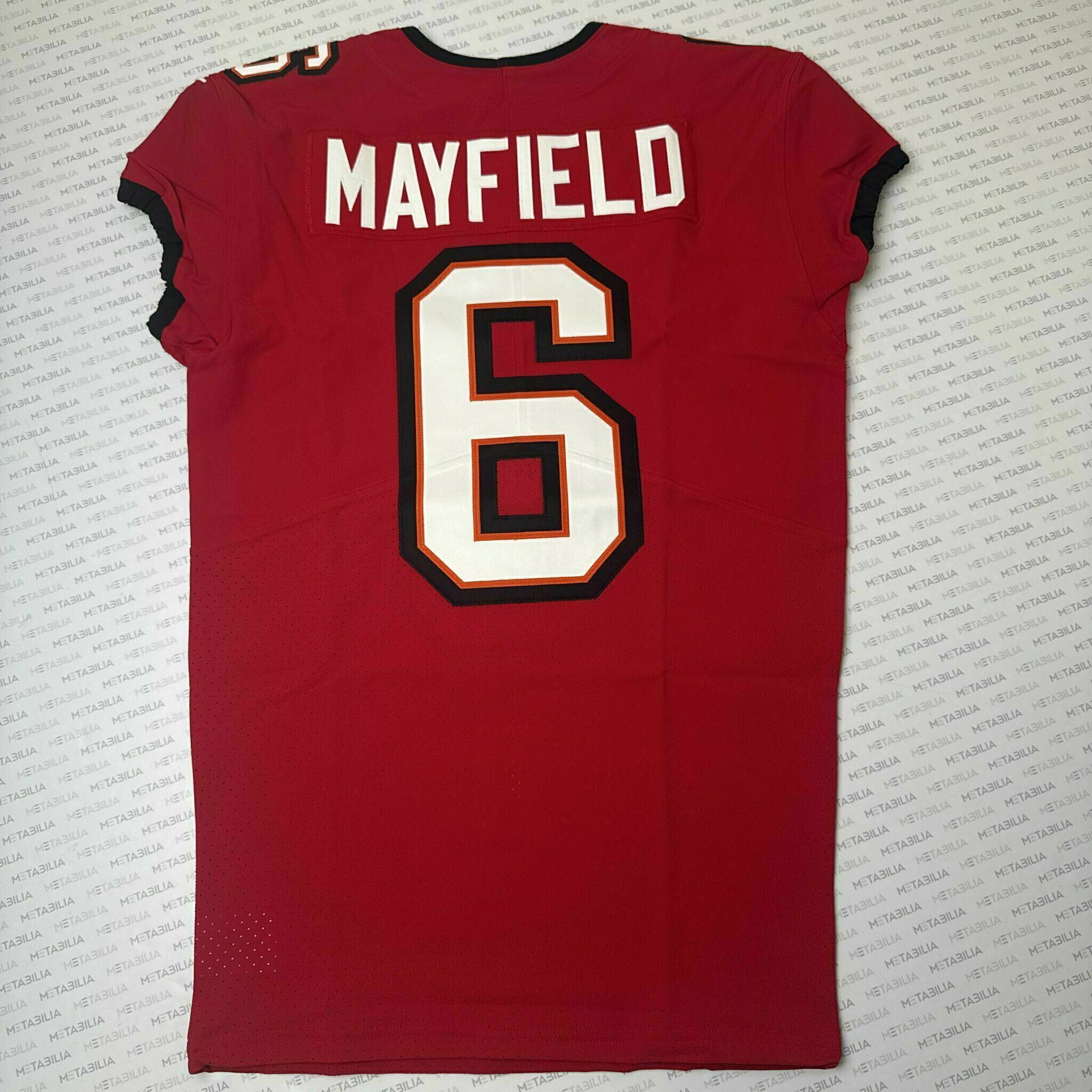 #6 Baker Mayfield Game-Issued Jersey - Red