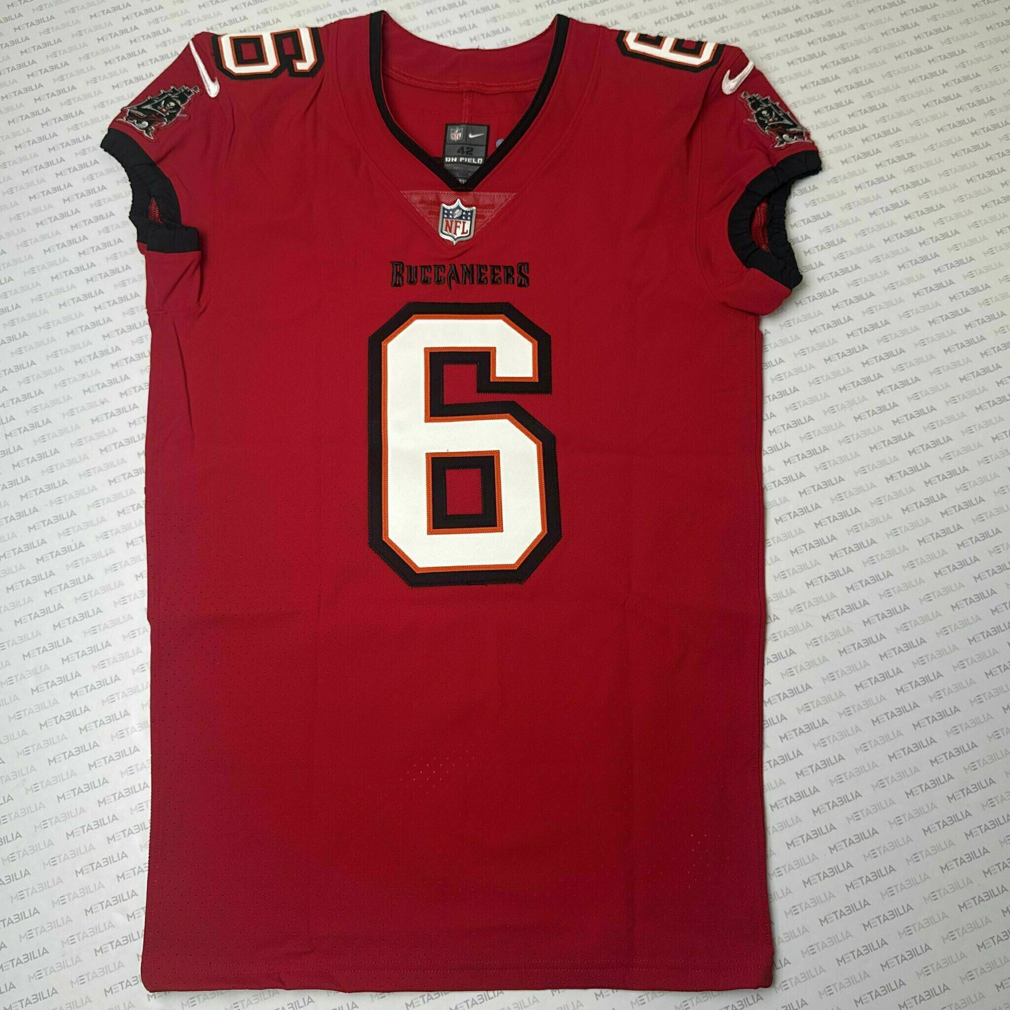 #6 Baker Mayfield Game-Issued Jersey - Red