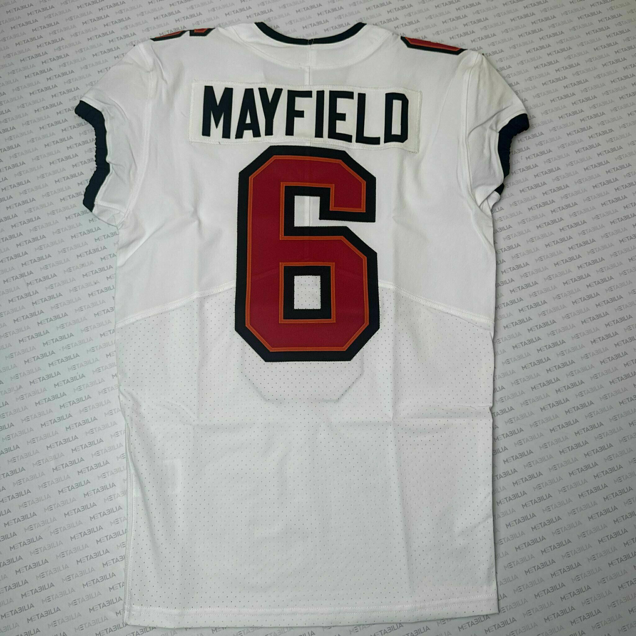 #6 Baker Mayfield Game-Issued Jersey - White