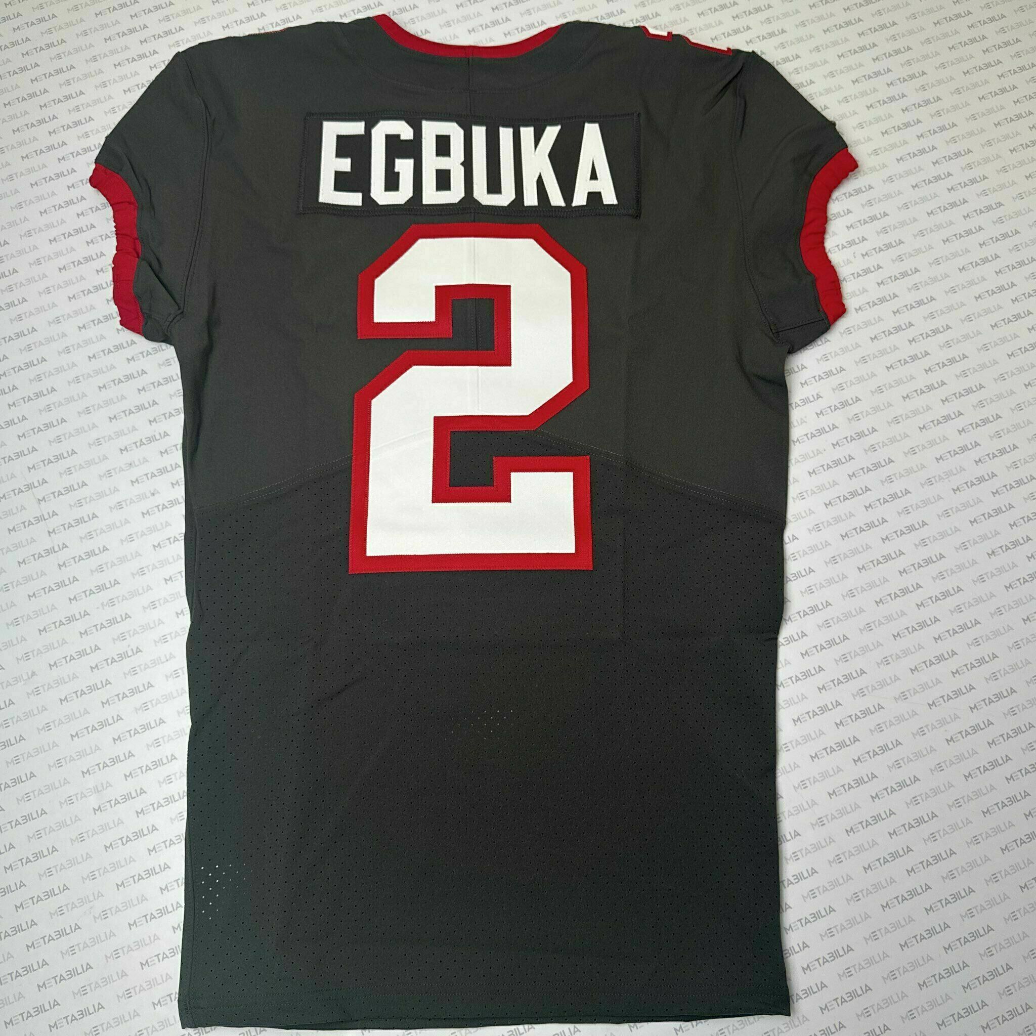 #2 Emeka Egbuka Game-Issued Jersey - Pewter