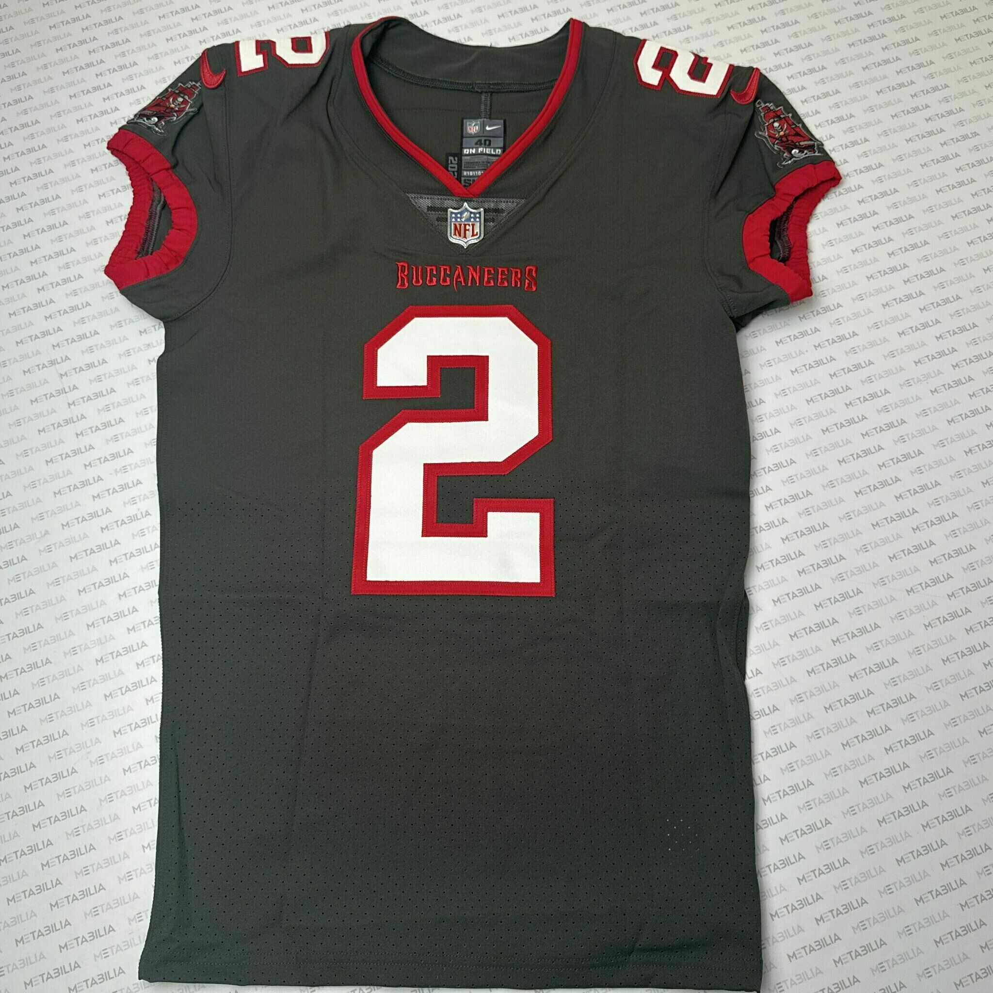 #2 Emeka Egbuka Game-Issued Jersey - Pewter