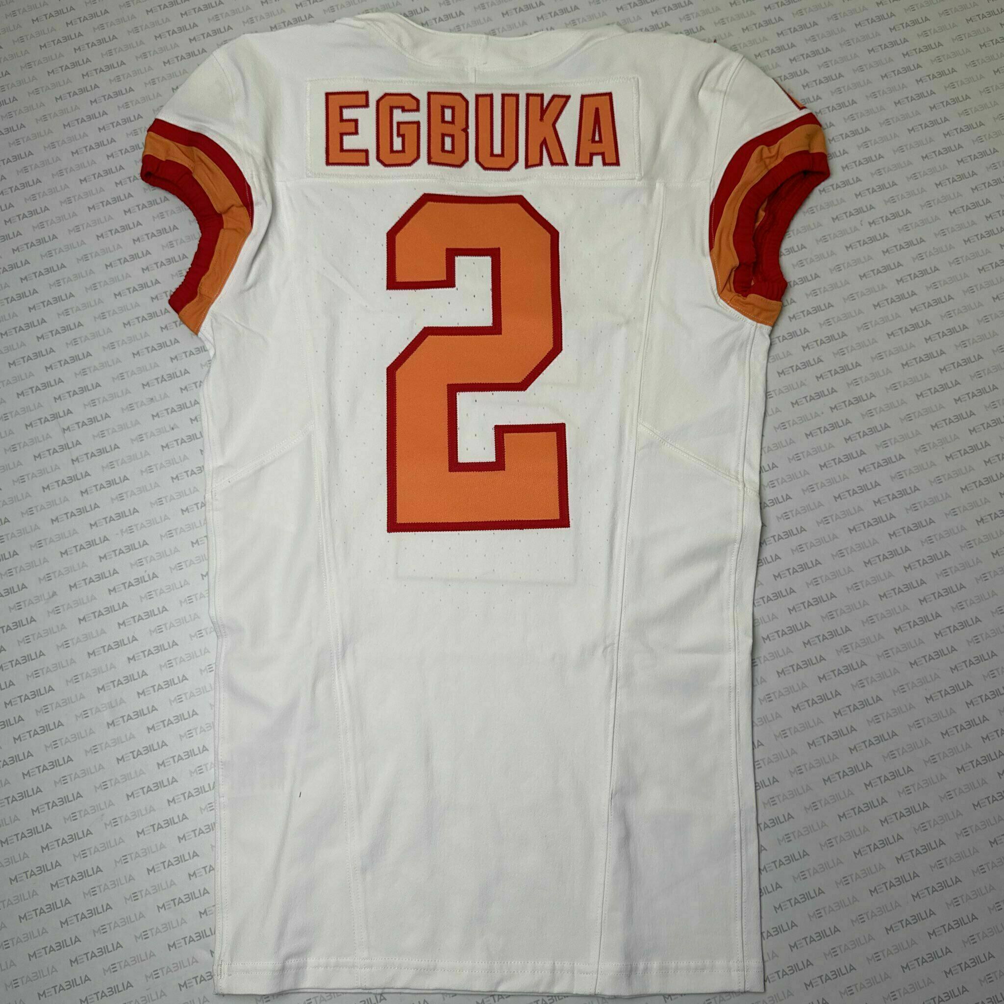 #2 Emeka Egbuka Game-Issued Jersey - 1976 White