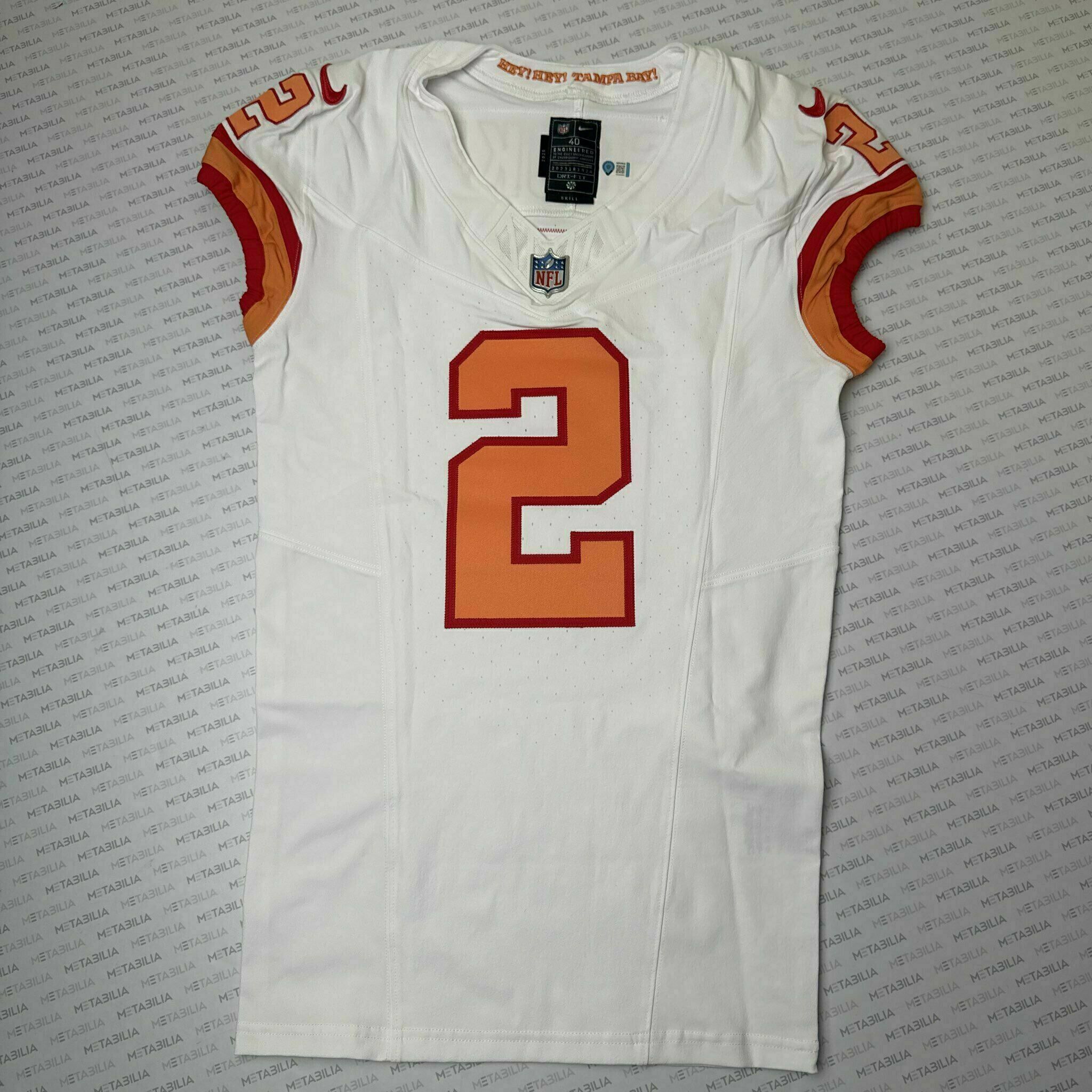 #2 Emeka Egbuka Game-Issued Jersey - 1976 White