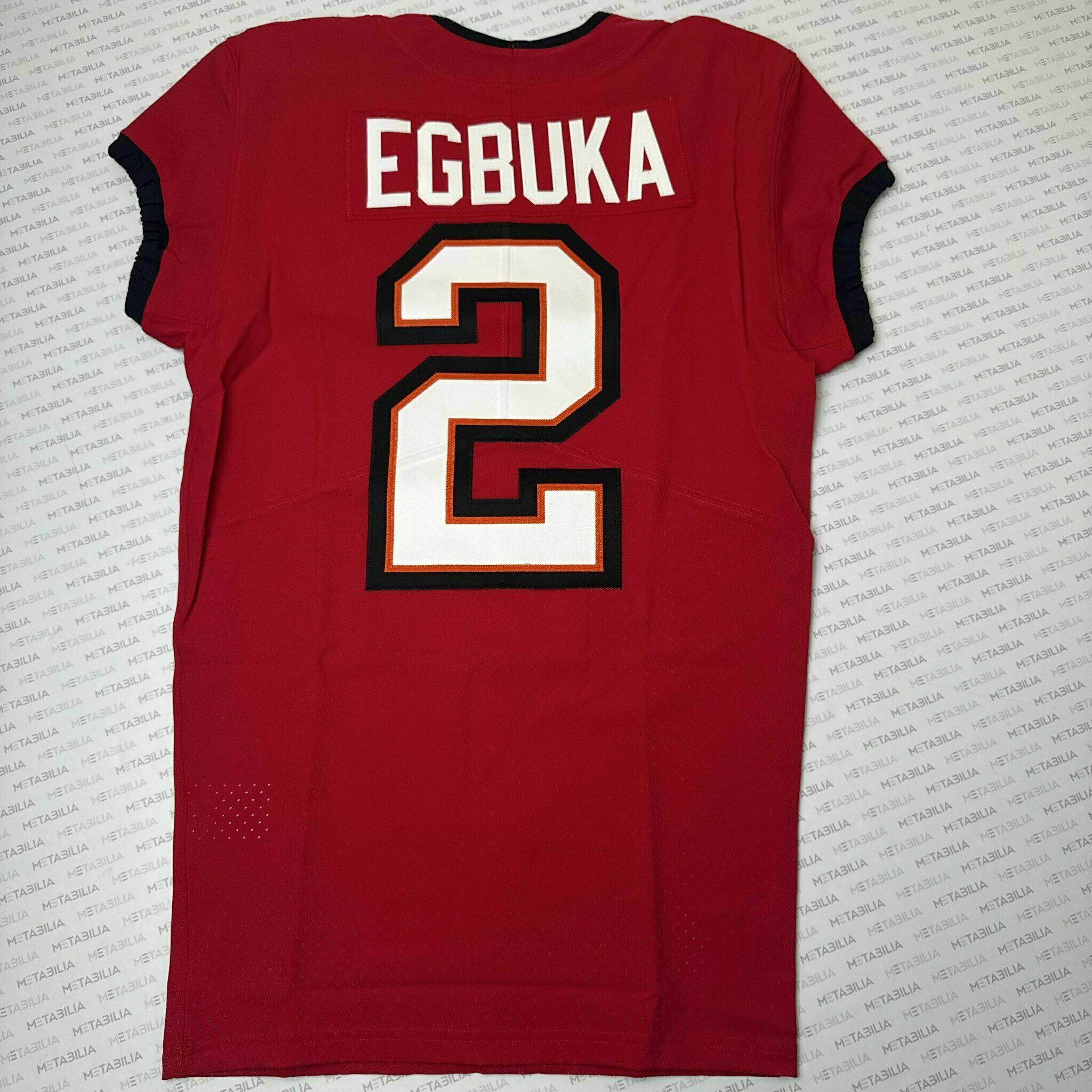 #2 Emeka Egbuka Game-Issued Jersey - Red