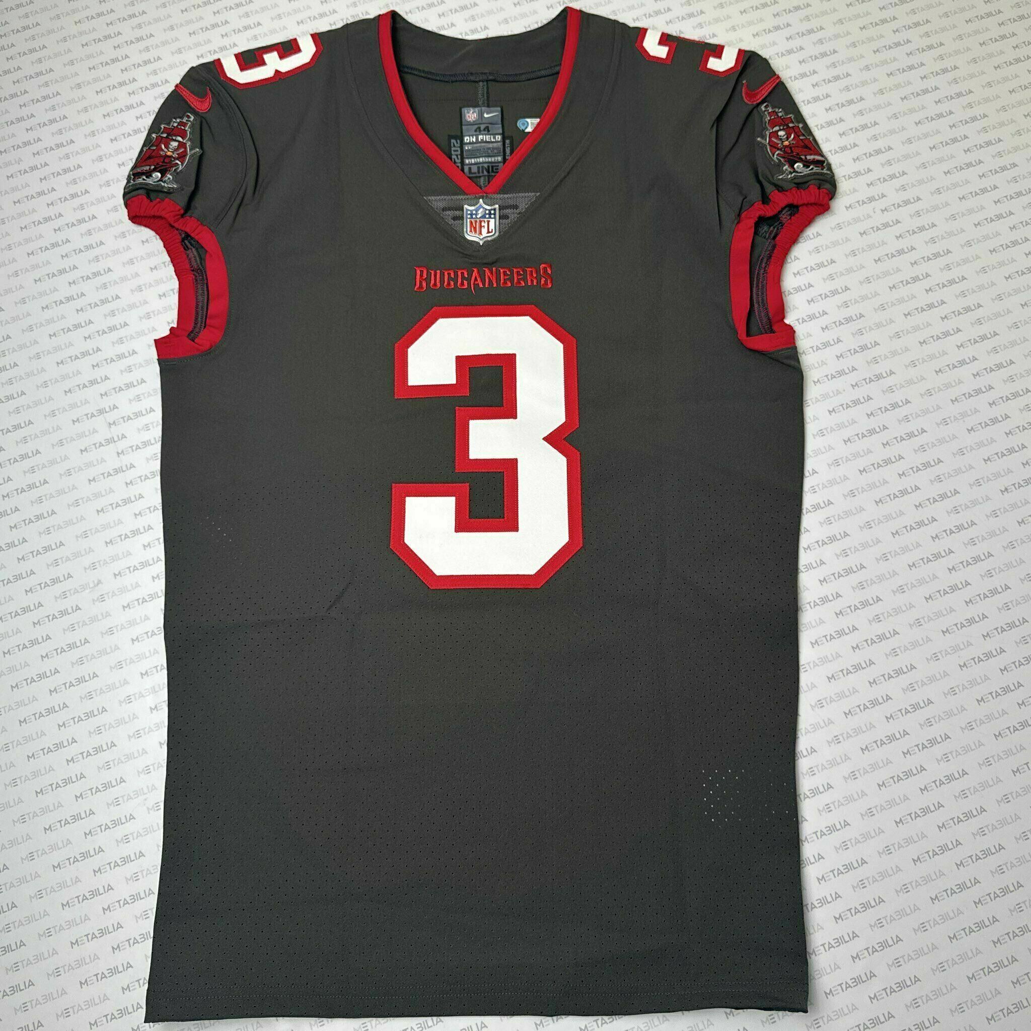 #3 Ruben Bain Jr. Game-Issued Jersey - Pewter