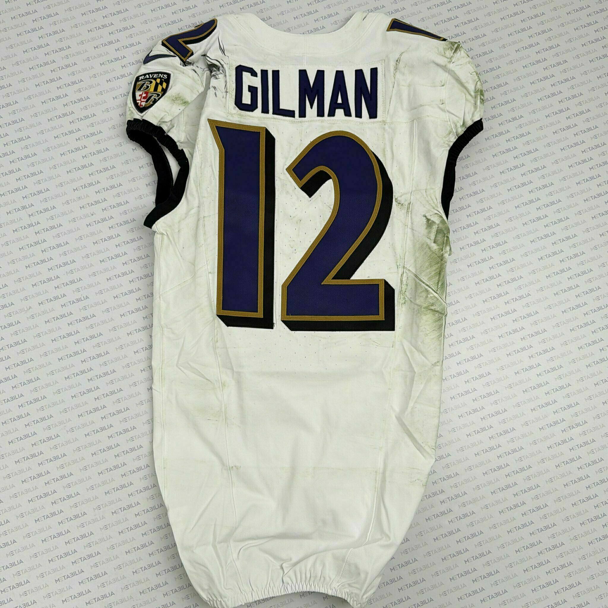 #12 Alohi Gilman Game-Worn Jersey vs Steelers