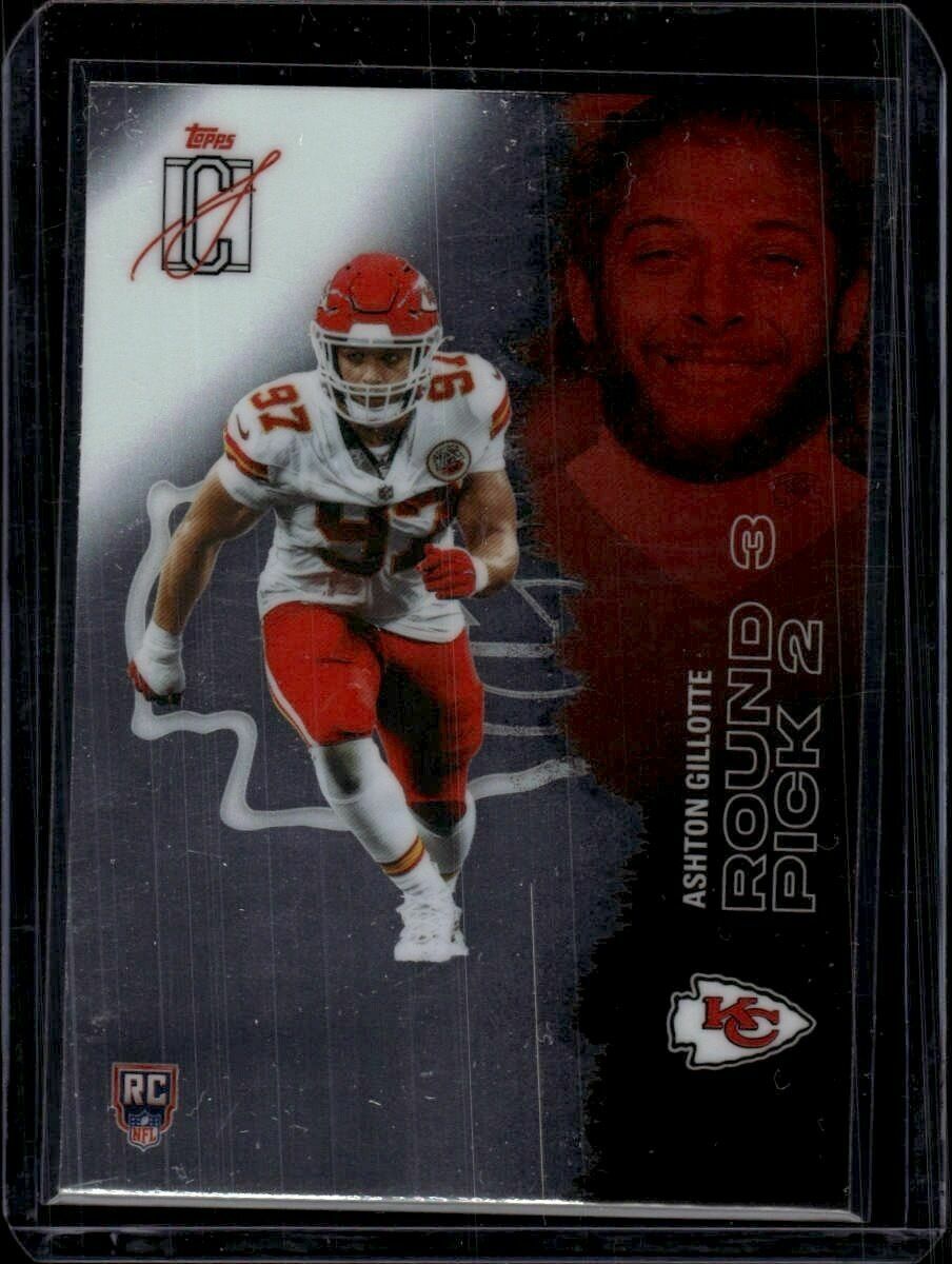 2025 Topps Signature Class Ashton Gillotte Rookie Trading Card