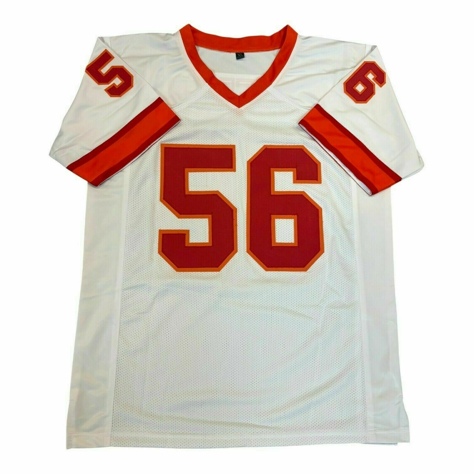 Hardy Nickerson Autographed Throwback White Custom Jersey - JSA