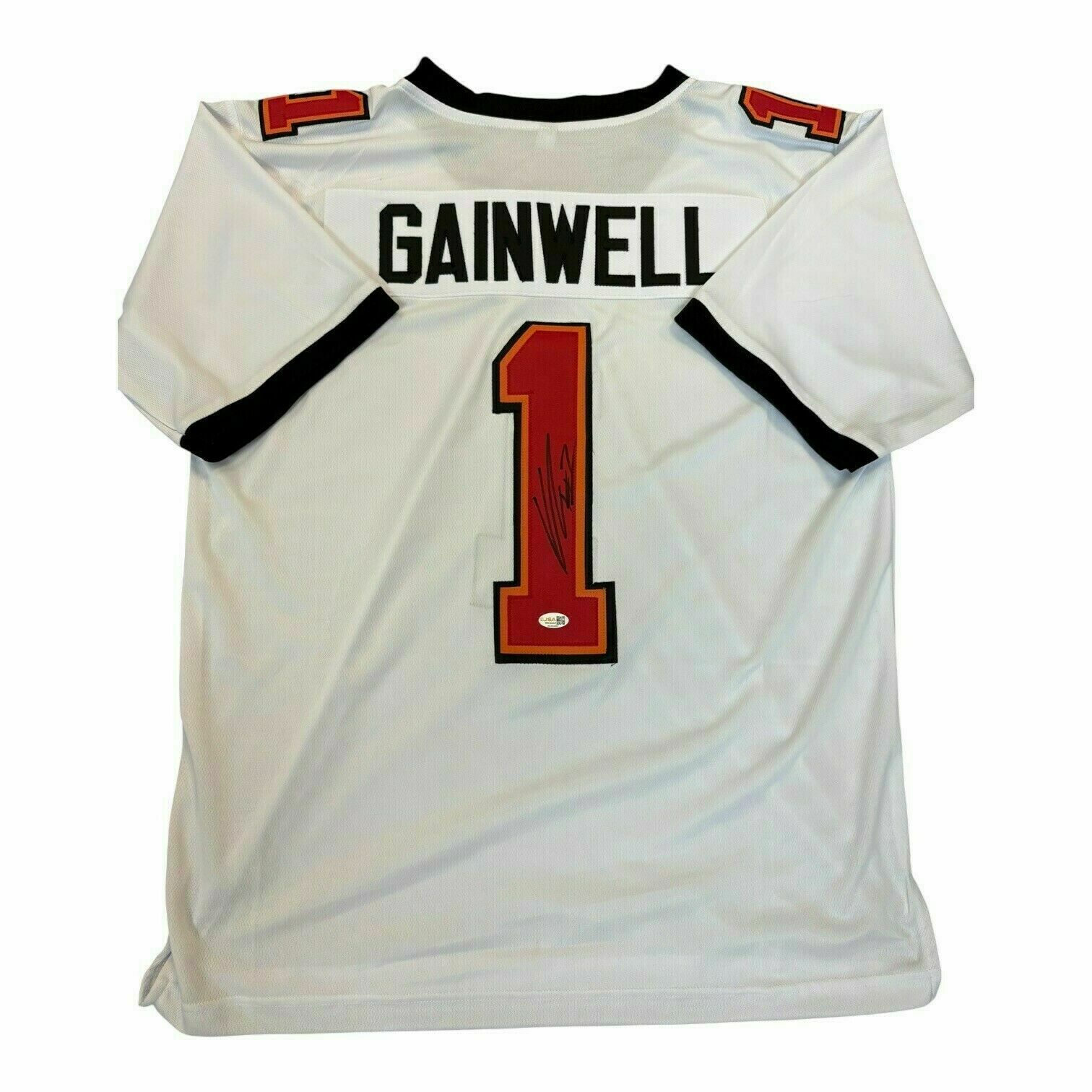 Kenneth Gainwell Autographed White Custom Jersey - JSA