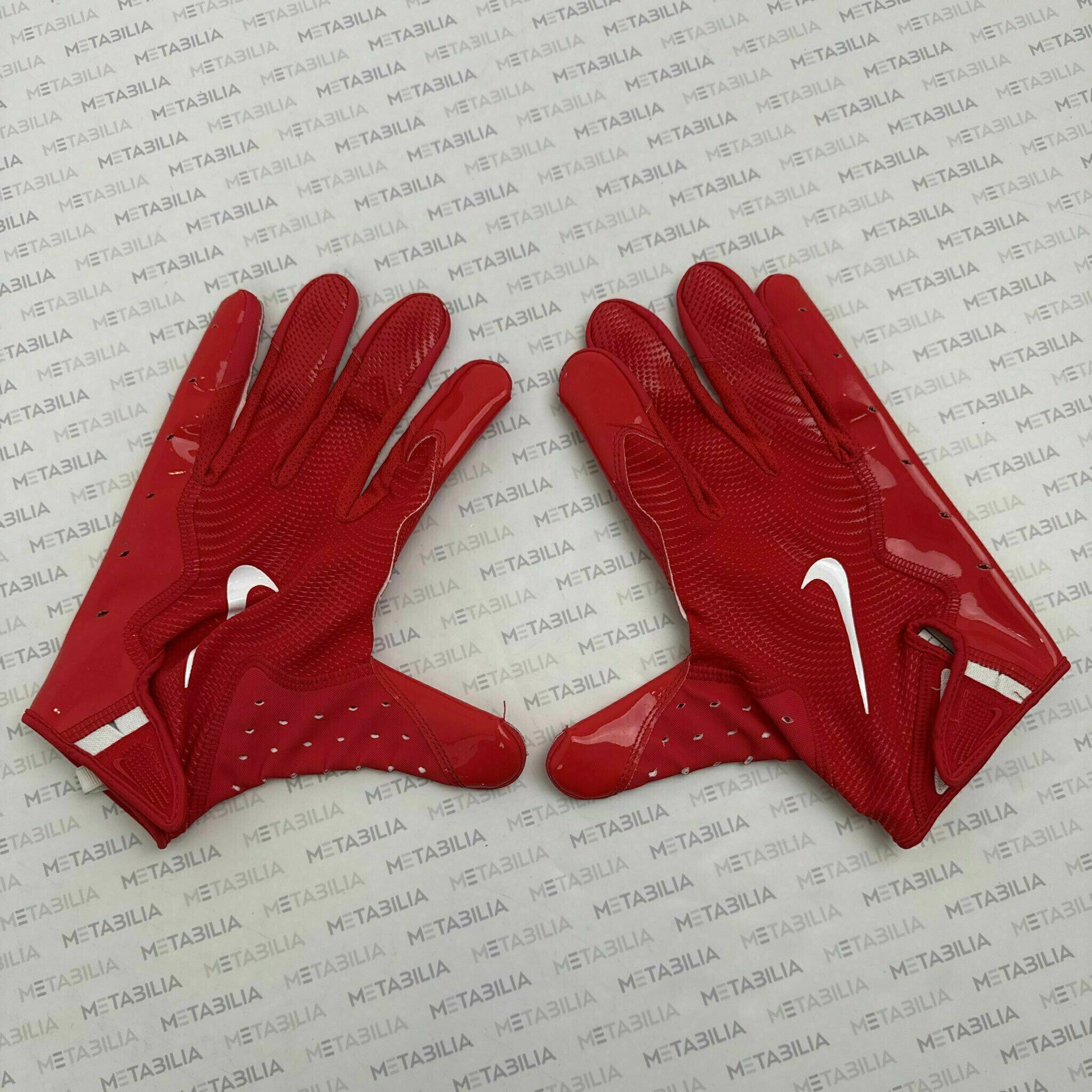 #91 A'Shawn Robinson Game Worn Gloves 9/13 vs Bengals