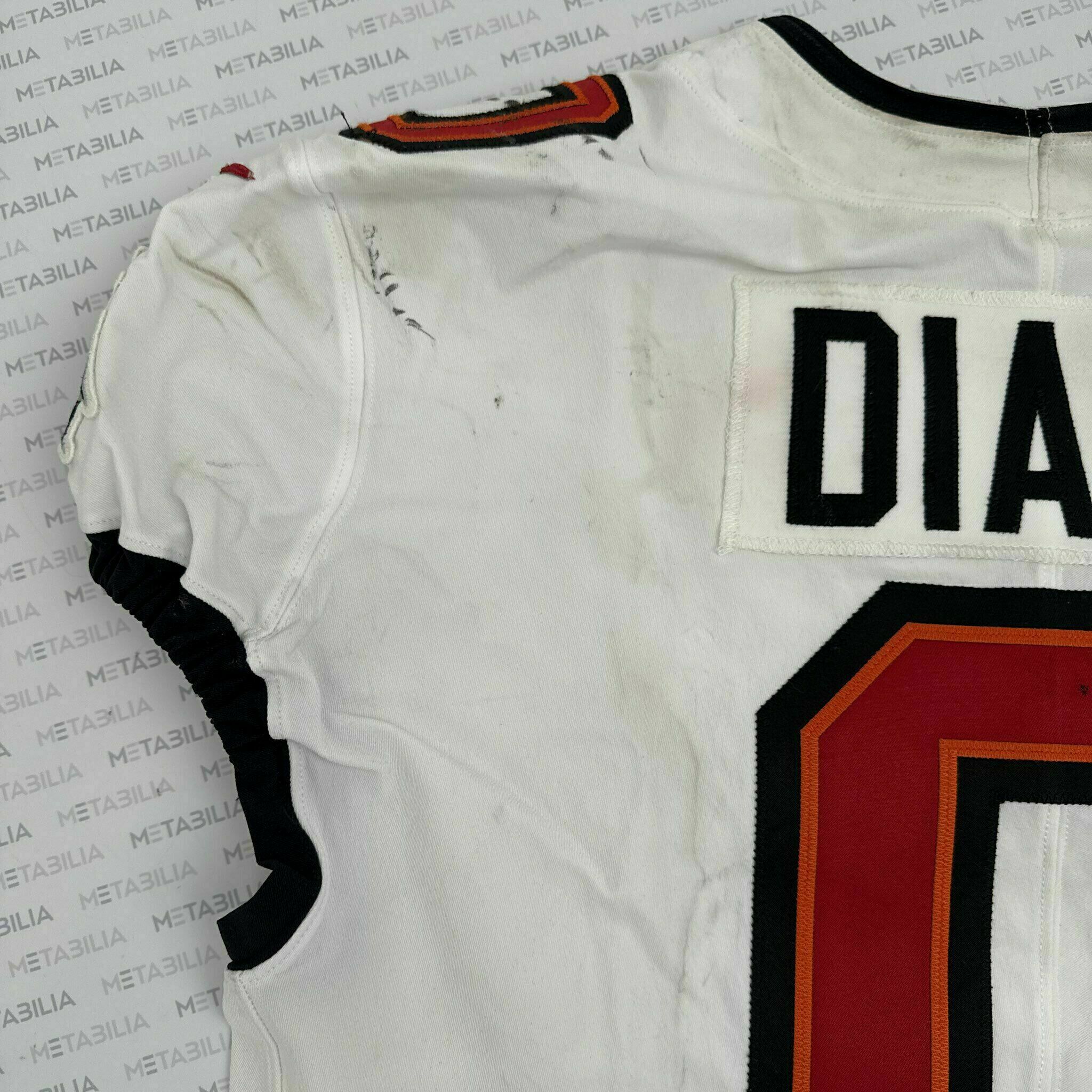 #0 Yaya Diaby Game Worn Jersey 9/13 vs Bengals