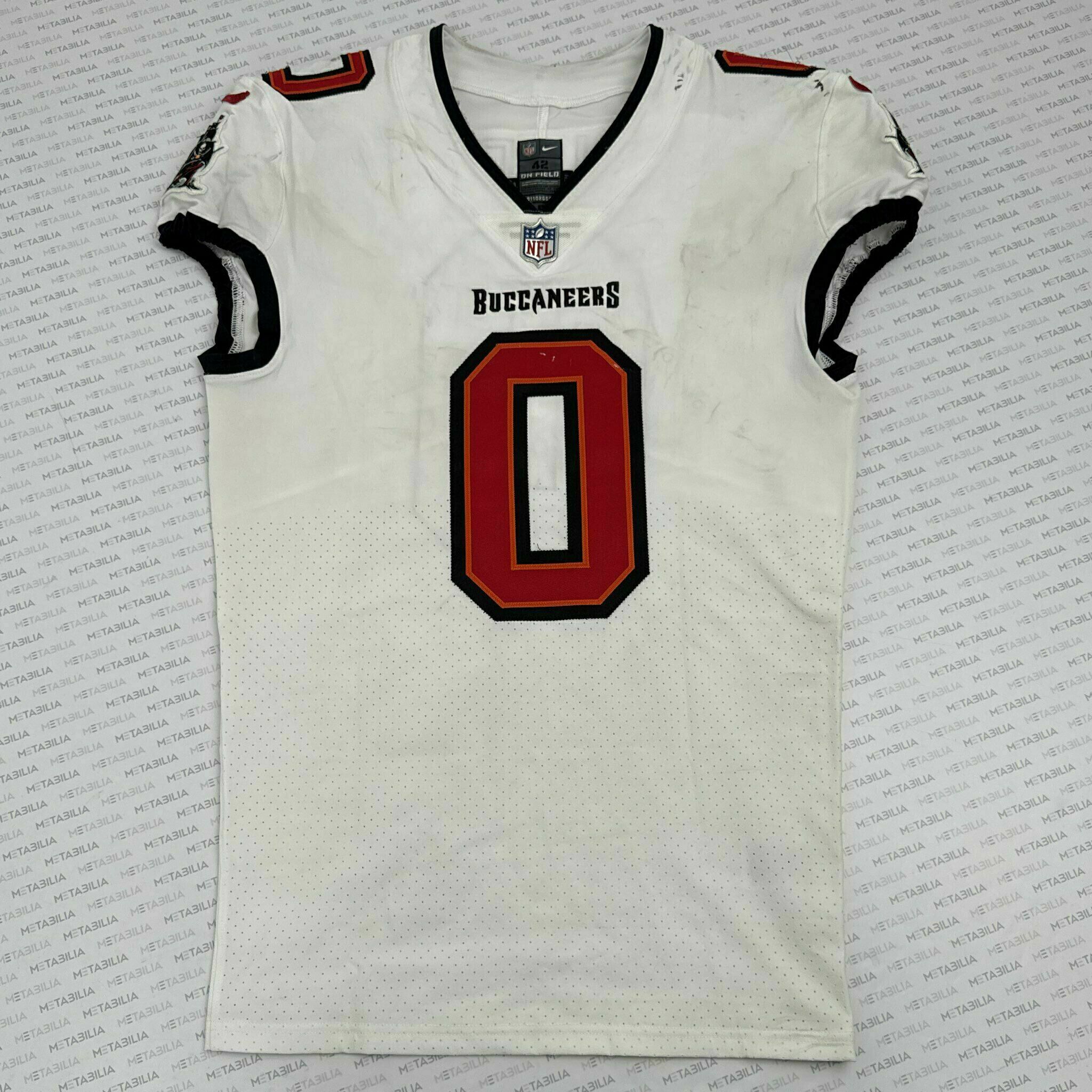 #0 Yaya Diaby Game Worn Jersey 9/13 vs Bengals