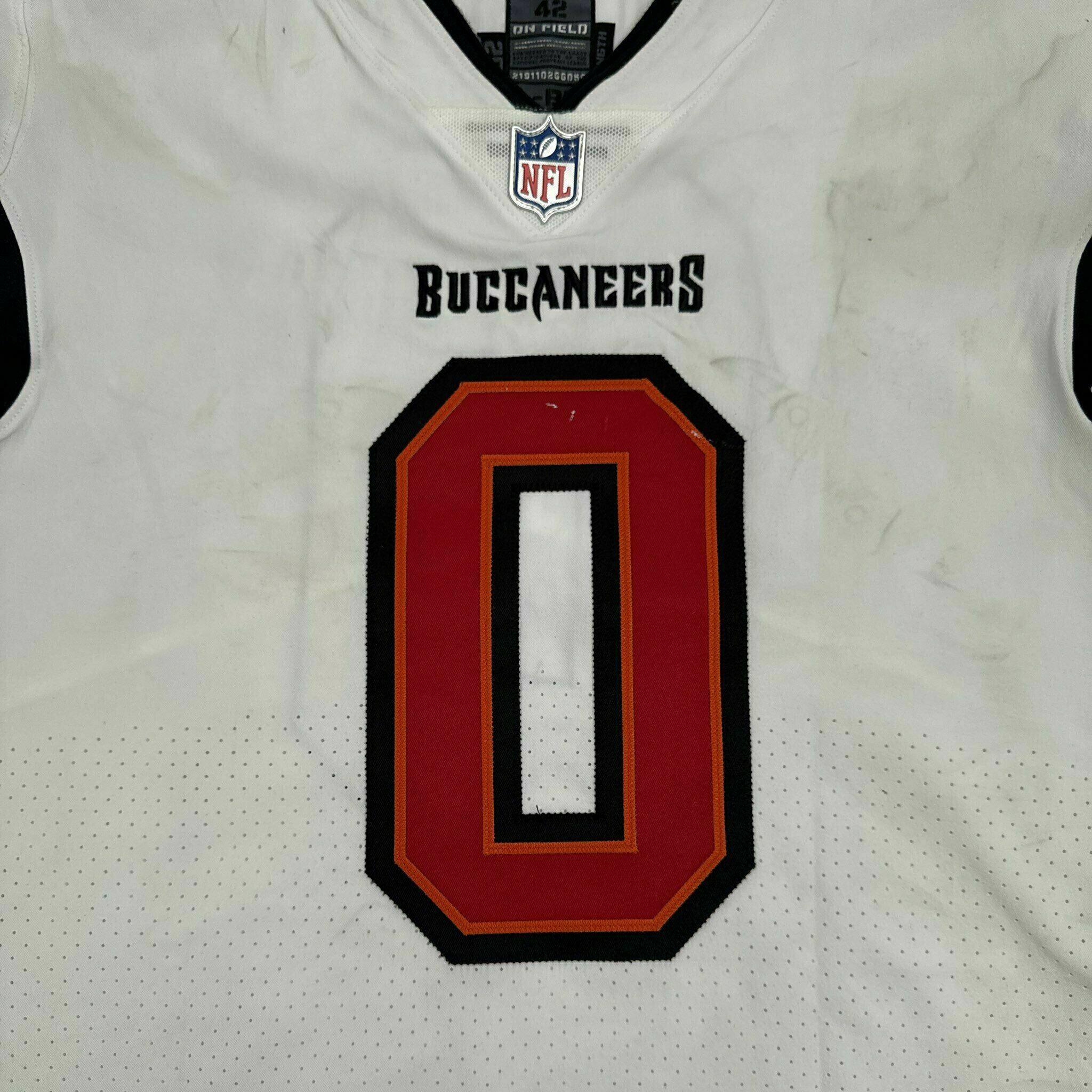 #0 Yaya Diaby Game Worn Jersey 9/13 vs Bengals