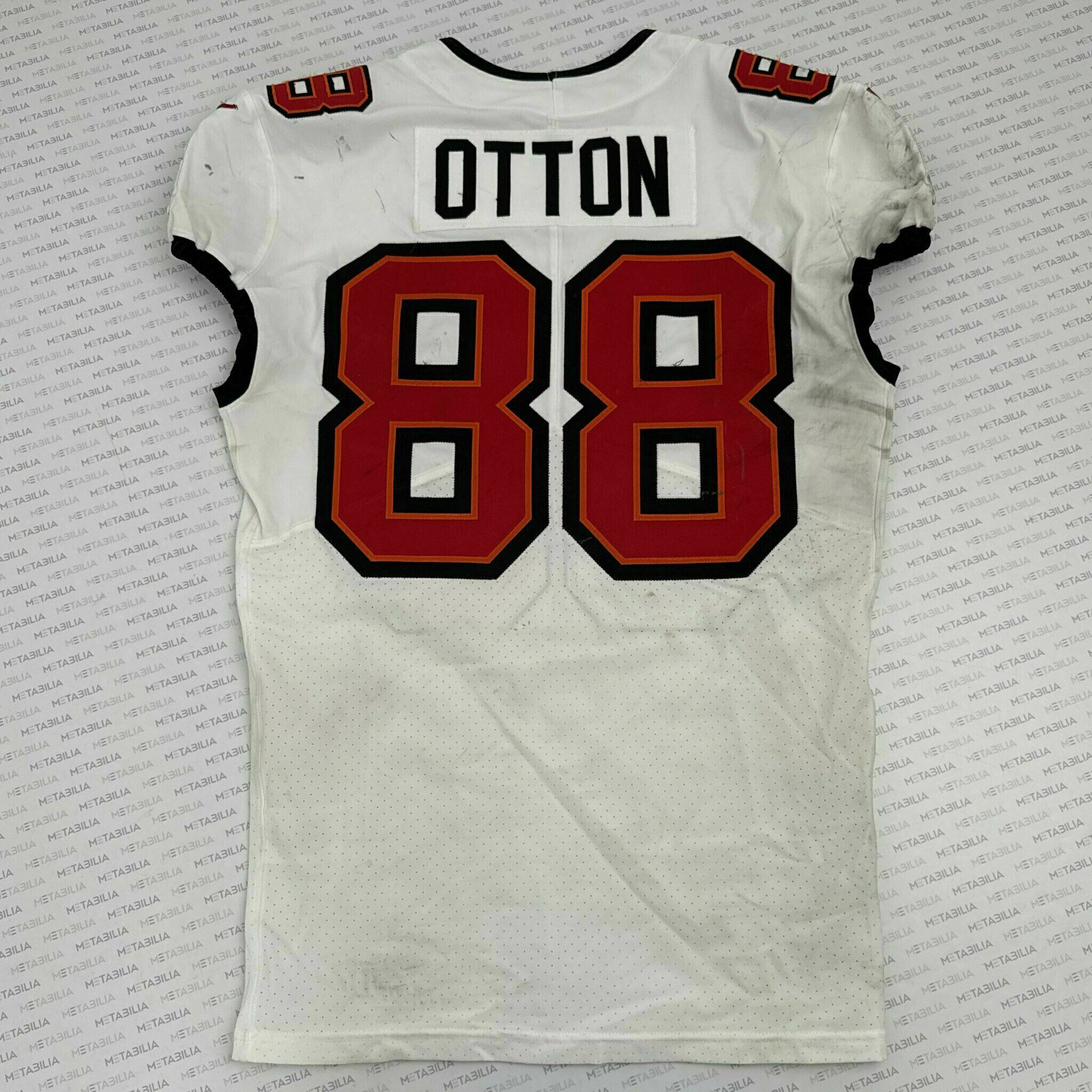 #88 Cade Otton Game Worn Jersey 9/13 vs Bengals