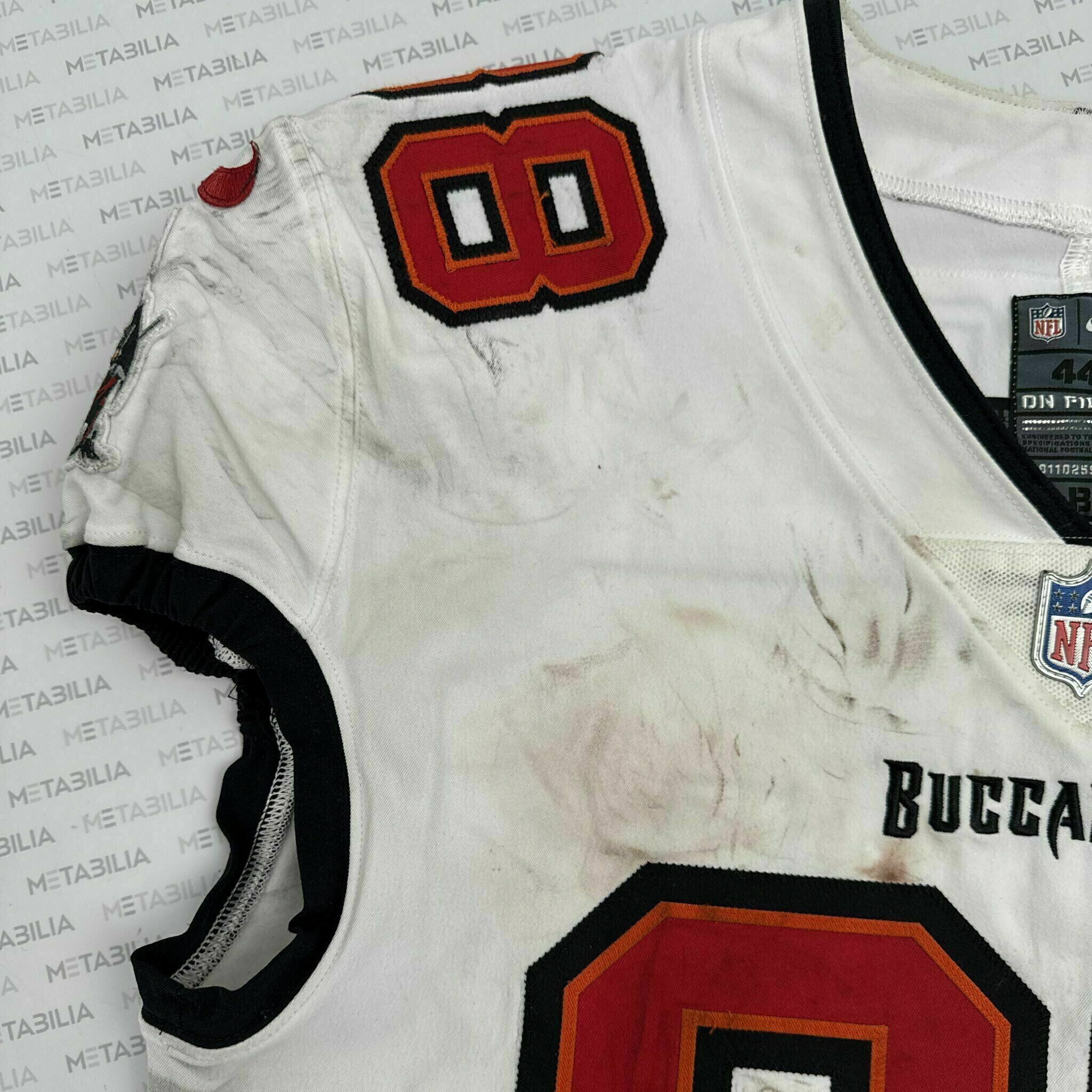 #88 Cade Otton Game Worn Jersey 9/13 vs Bengals