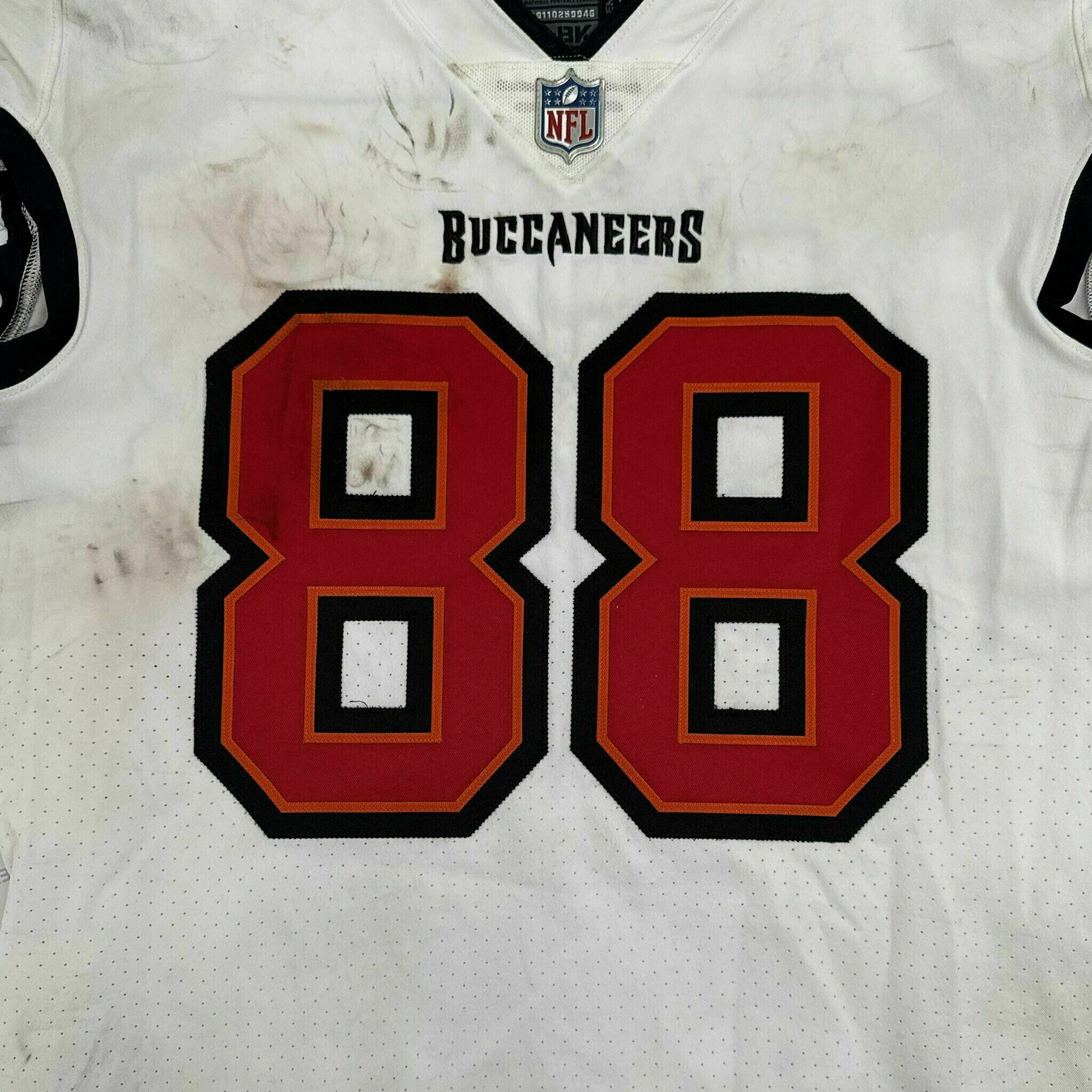#88 Cade Otton Game Worn Jersey 9/13 vs Bengals