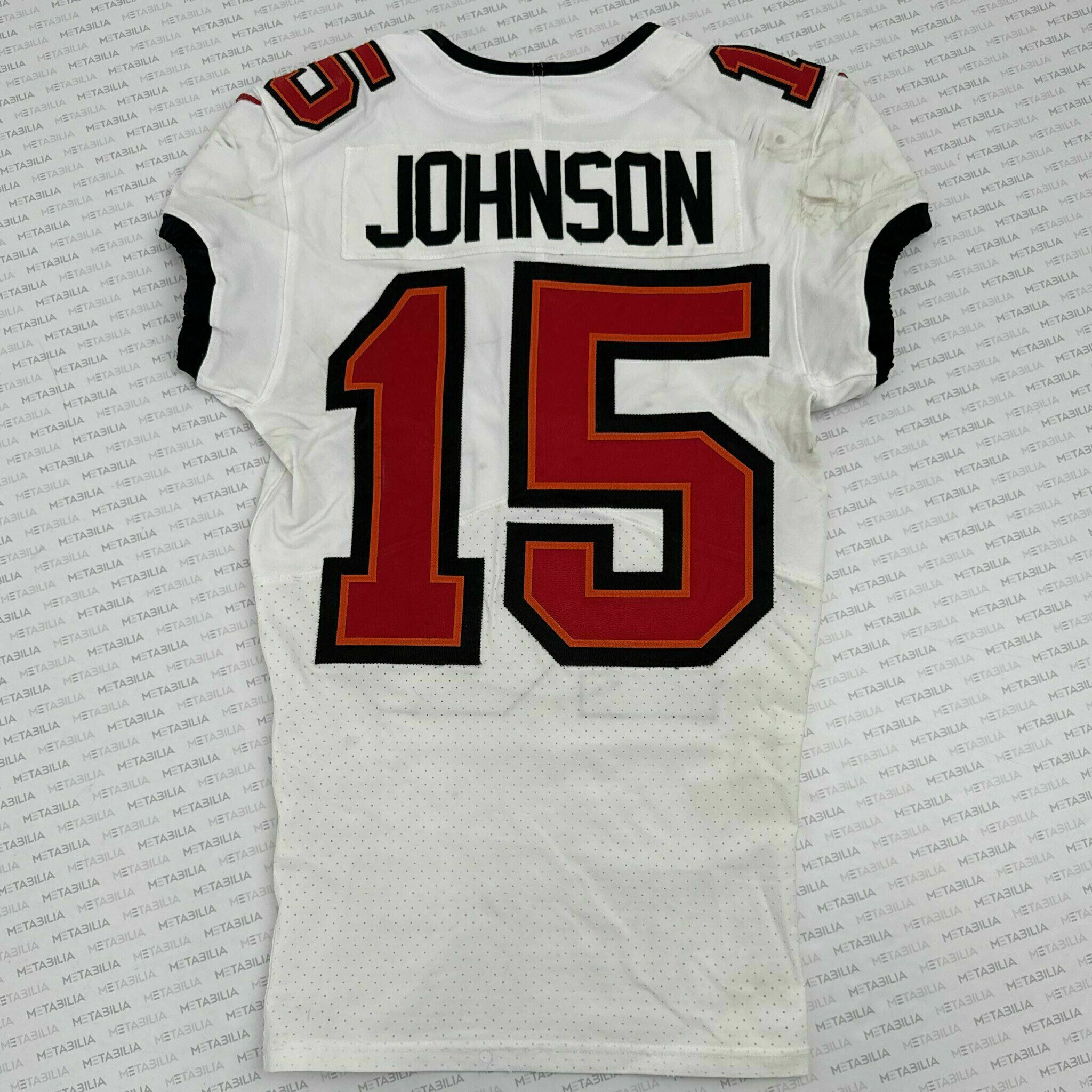 #15 Tez Johnson Game Worn Jersey 9/13 vs Bengals
