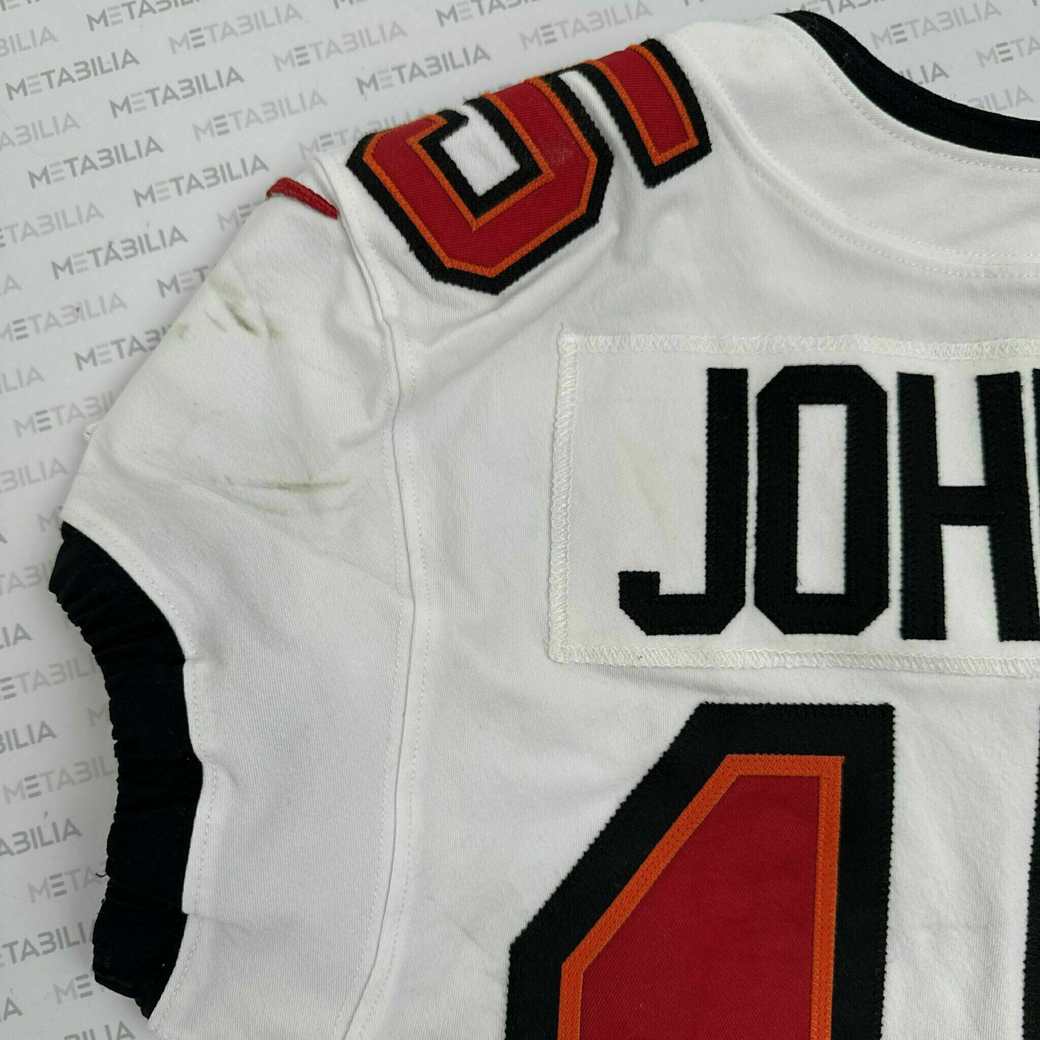 #15 Tez Johnson Game Worn Jersey 9/13 vs Bengals