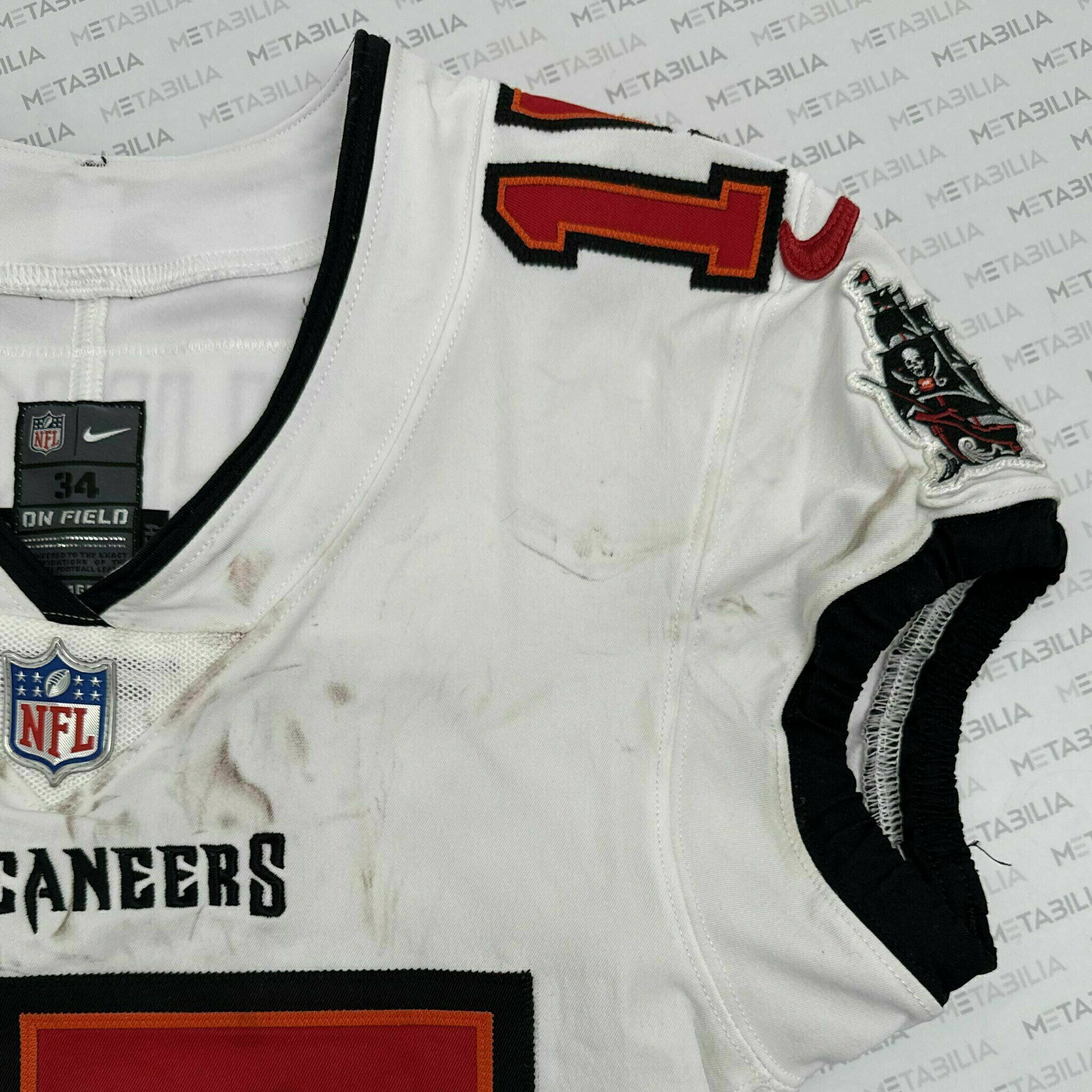 #15 Tez Johnson Game Worn Jersey 9/13 vs Bengals